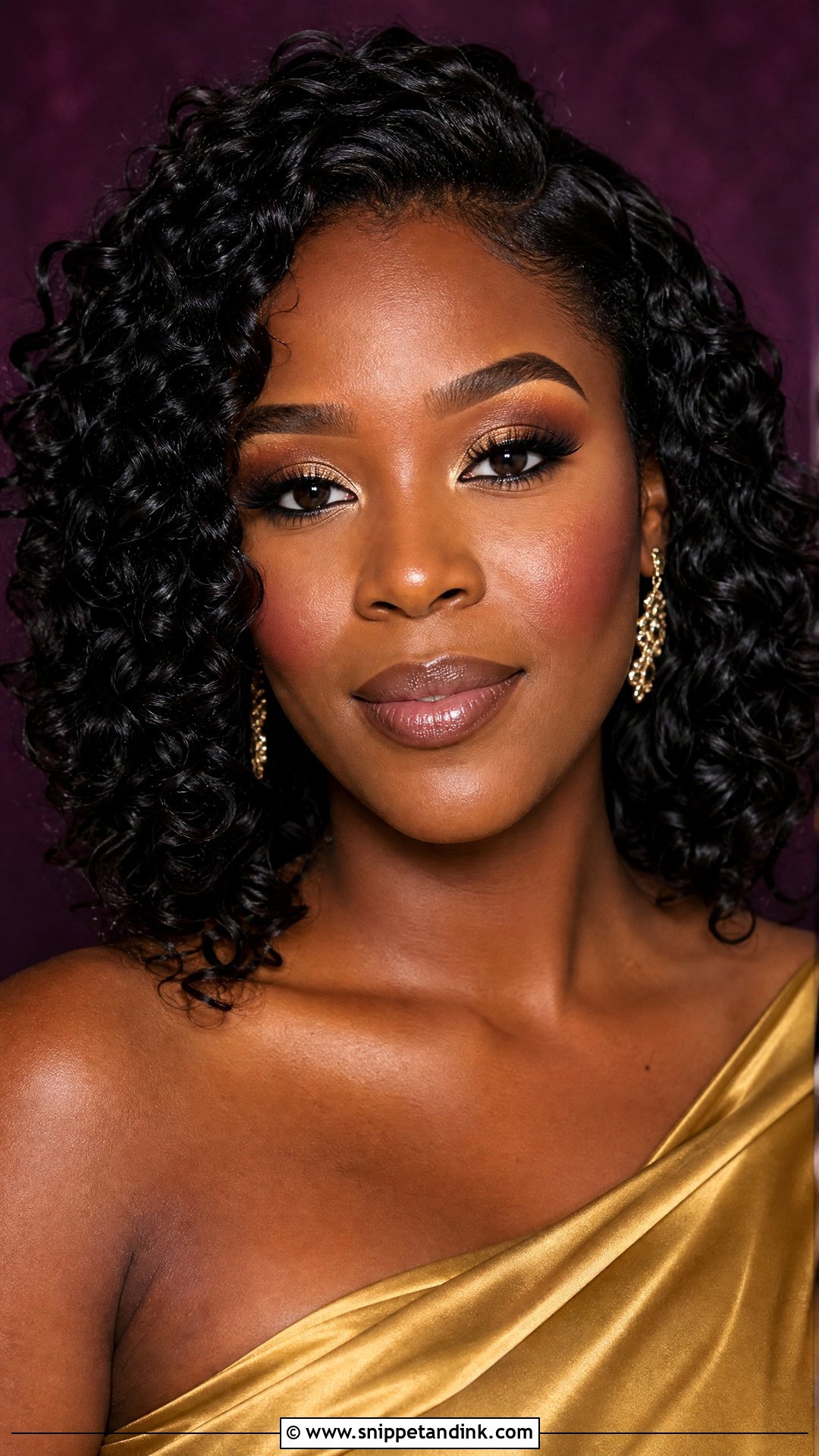 Nude Lip Wedding Guest Makeup - Snippet and Ink - 20 Makeup Inspo Wedding Guest Ideas