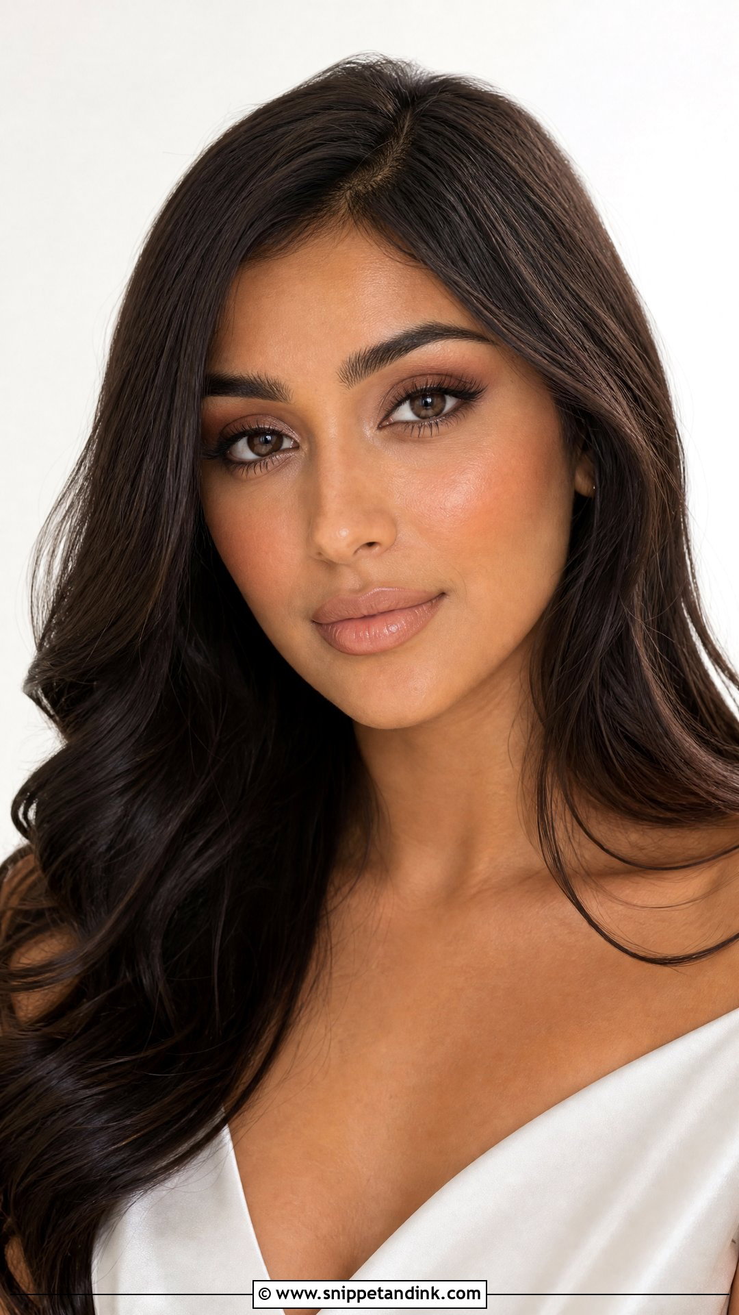 Nude Lip Wedding Makeup - Snippet and Ink - 35 Wedding Makeup Ideas
