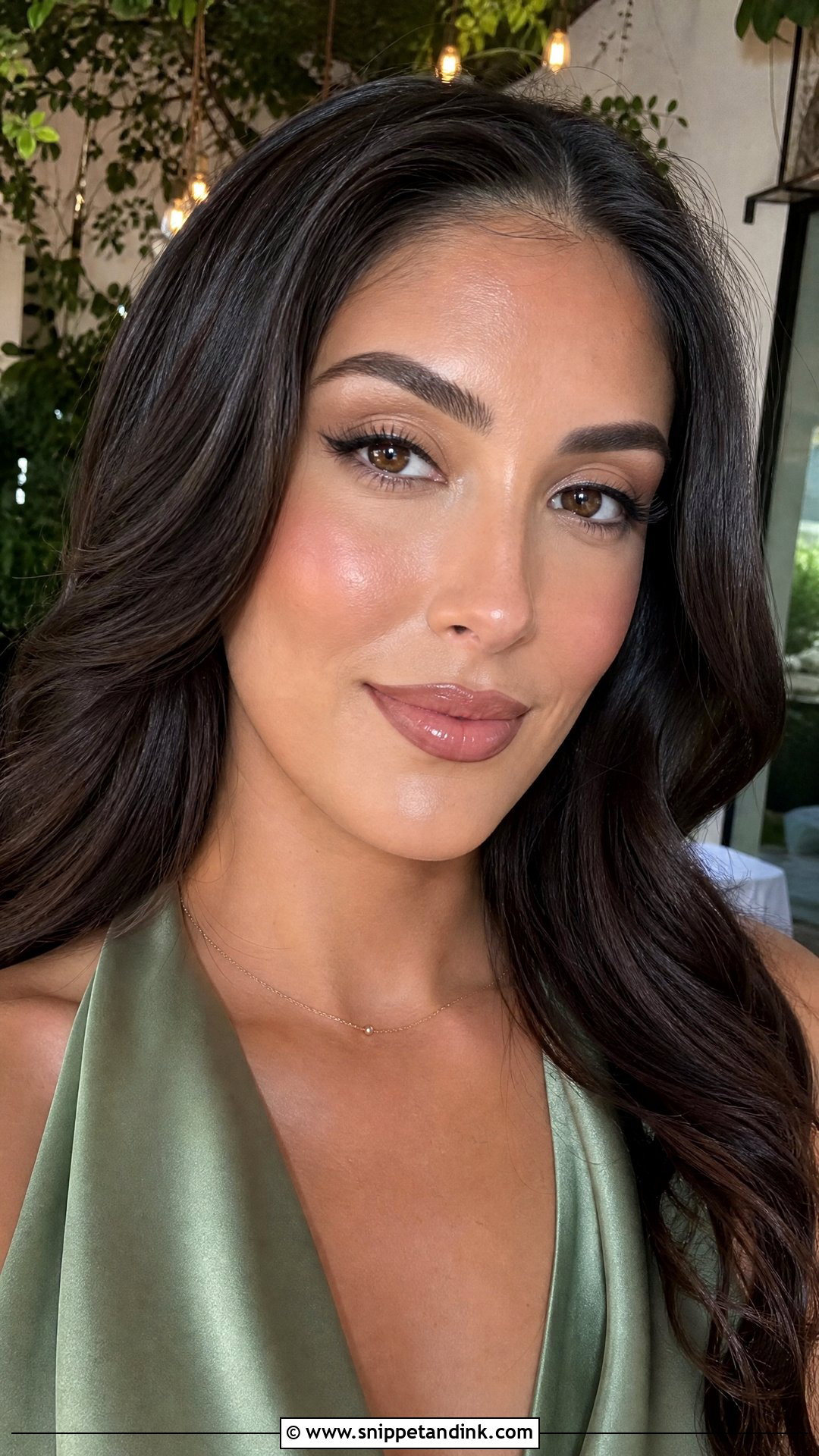 Nude Lip Wedding Makeup - Snippet and Ink - 25 Makeup Look for Wedding Ideas