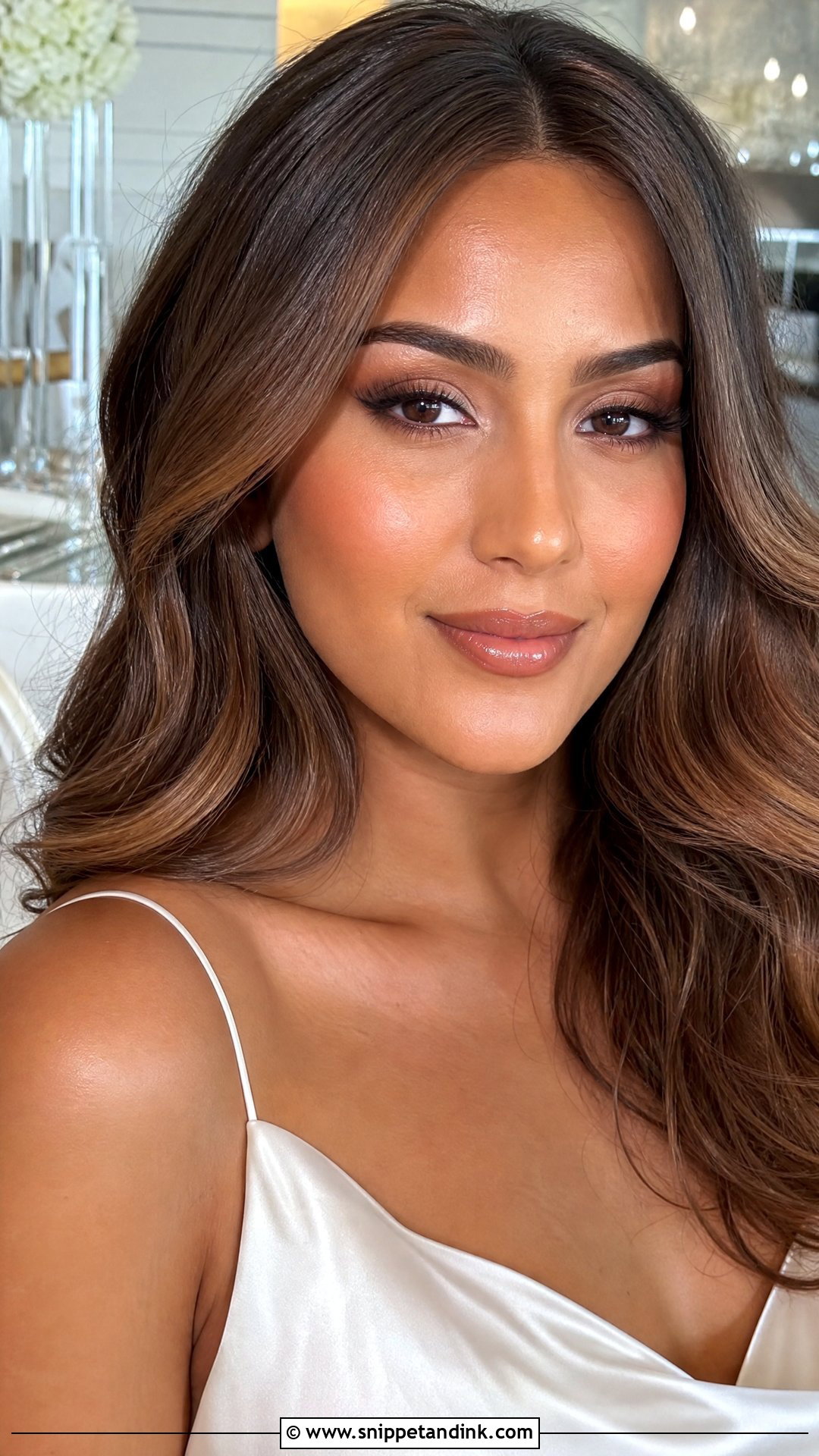 Nude Lip Wedding Makeup For Olive Skin - Snippet and Ink - 20 Wedding Makeup Olive Skin Ideas