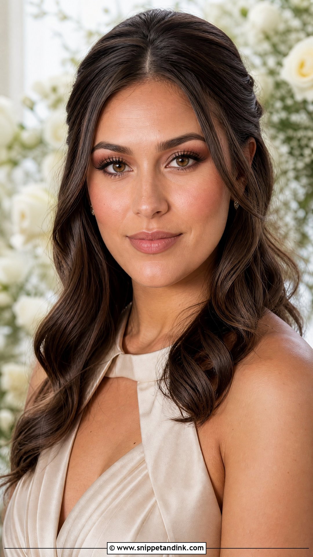 Nude Lip Wedding Party Makeup - Snippet and Ink - 25 Wedding Party Makeup Ideas