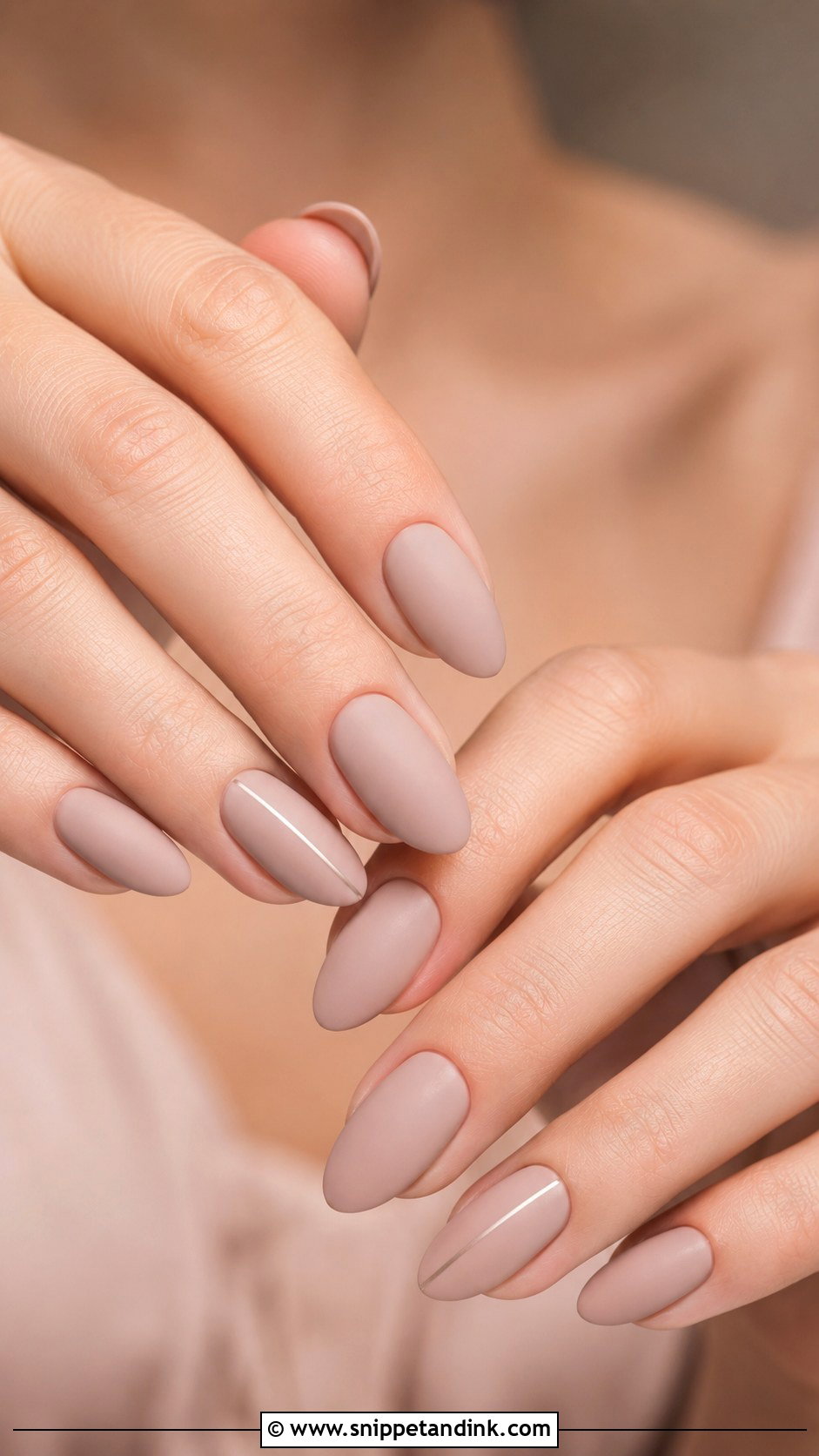 Nude Matte Wedding Nails - Snippet and Ink - 20 Nude Wedding Nails for Bride