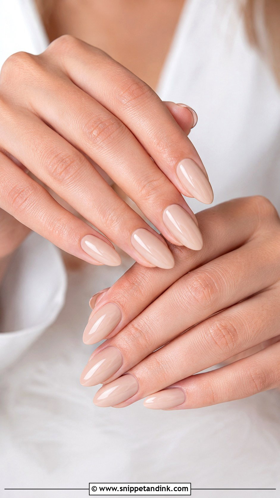 Nude Natural Wedding Nails - Snippet and Ink - 20 Natural Nails for Wedding