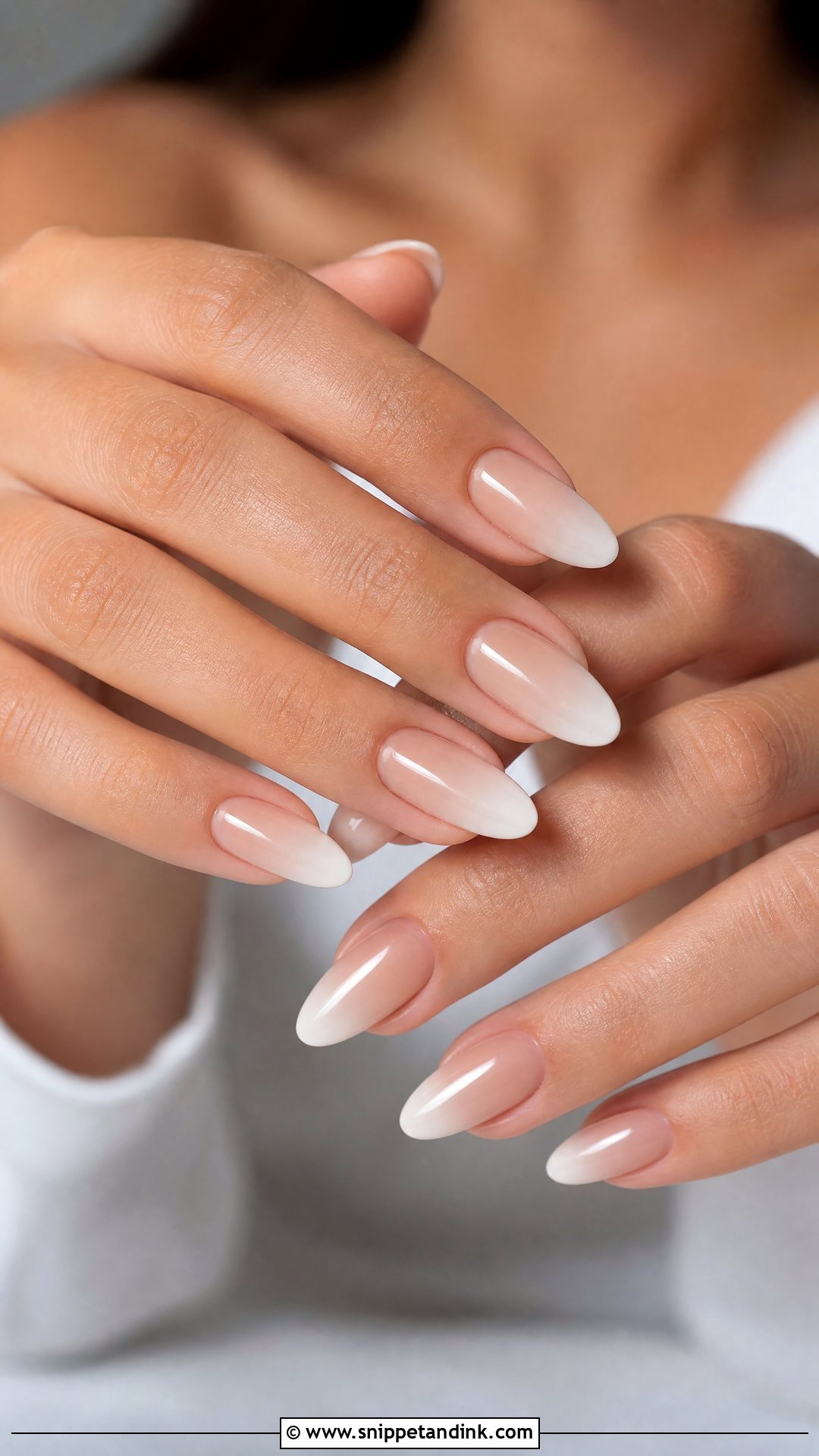 Nude Ombre Bridal Nails - Snippet and Ink - 25 Bridal Nail Designs Brides