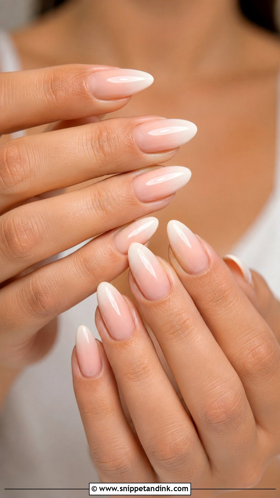 Nude Ombre Bridesmaid Nails - Snippet and Ink - 20 Nails for a Wedding Bridesmaid
