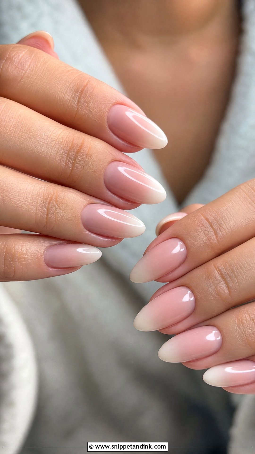 Nude Ombre Wedding Guest Nails - Snippet and Ink - 25 Simple Wedding Guest Nails