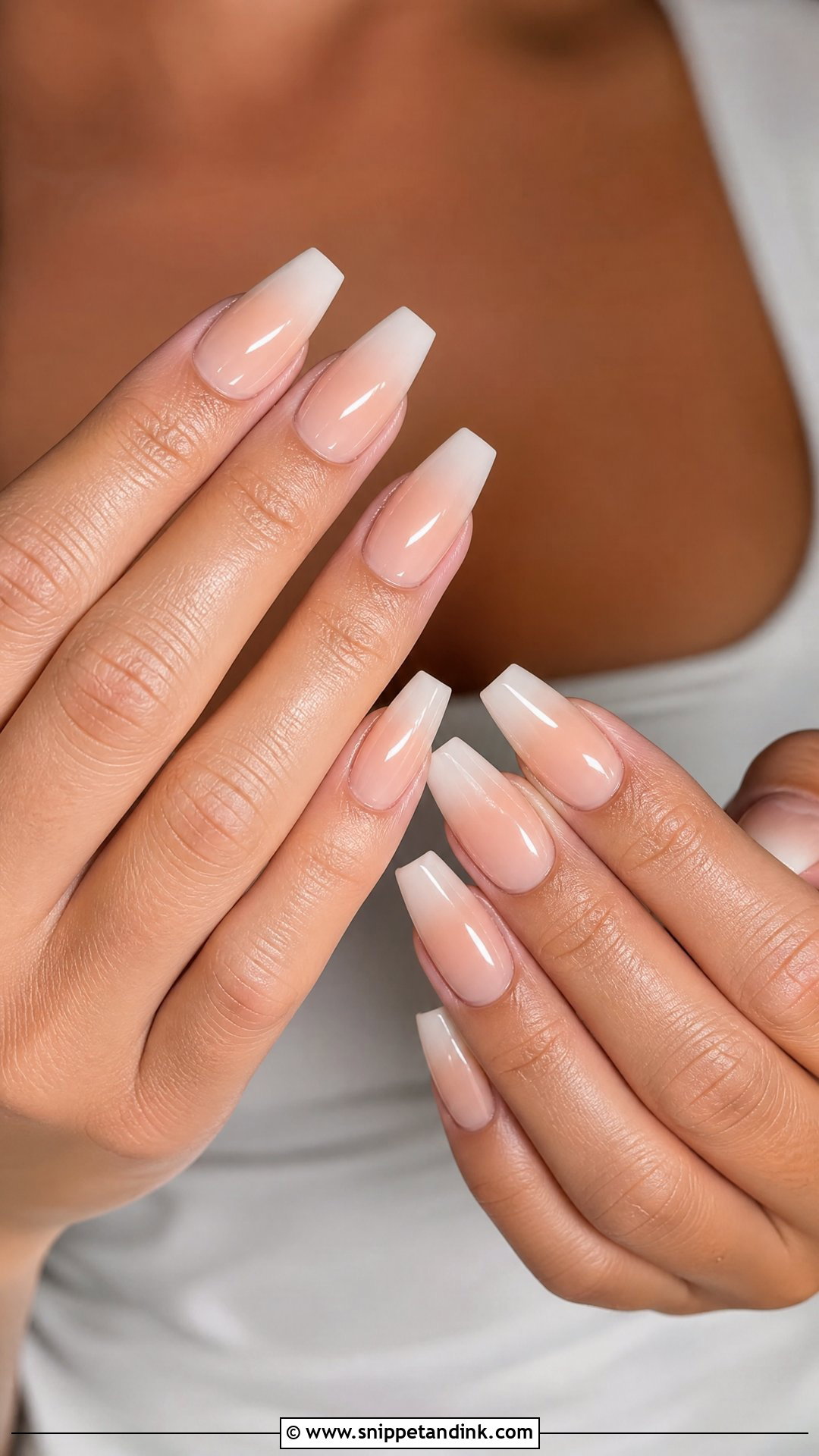 Nude Ombre Wedding Nail Extensions - Snippet and Ink - 25 Nail Extension Designs for Wedding