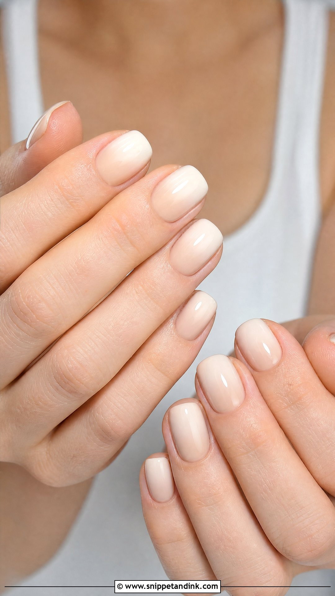 Nude Ombre Wedding Nails - Snippet and Ink - 25 Ombre Wedding Nails