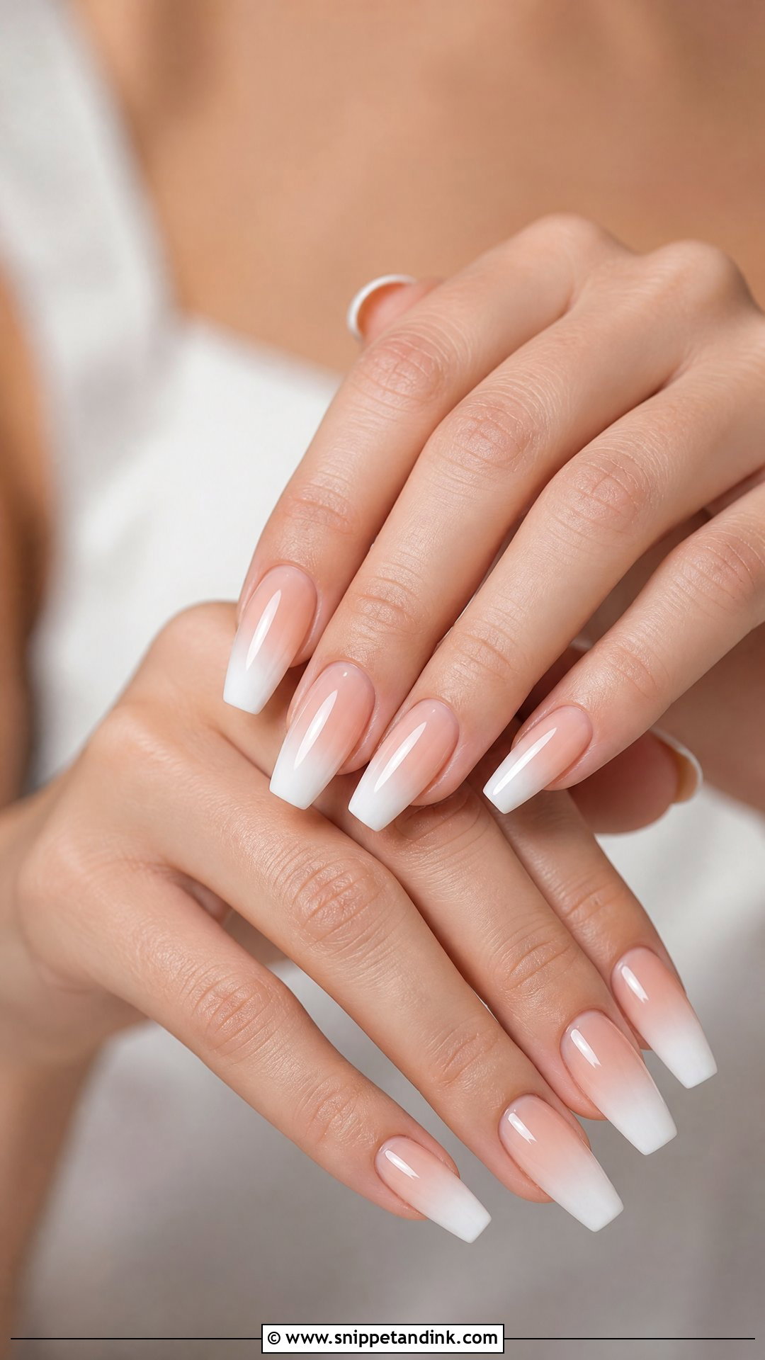 Nude Ombre Wedding Nails - Snippet and Ink - 20 Nude Wedding Nails for Bride