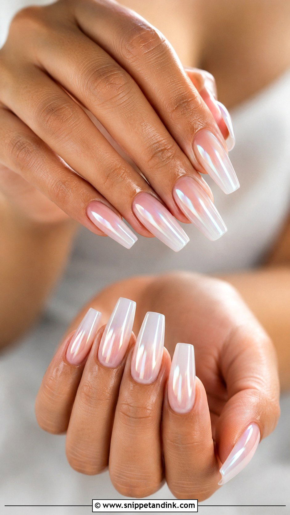 Nude Ombre Wedding Nails - Snippet and Ink - 20 Ombre Nails for Wedding