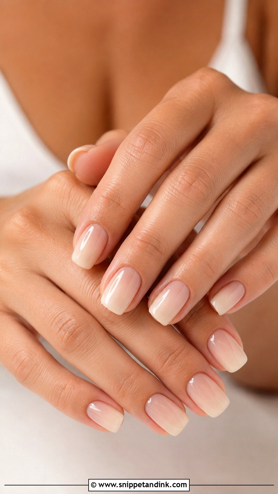 Nude Ombre Wedding Nails - Snippet and Ink - 20 Ombre Wedding Nails Brides