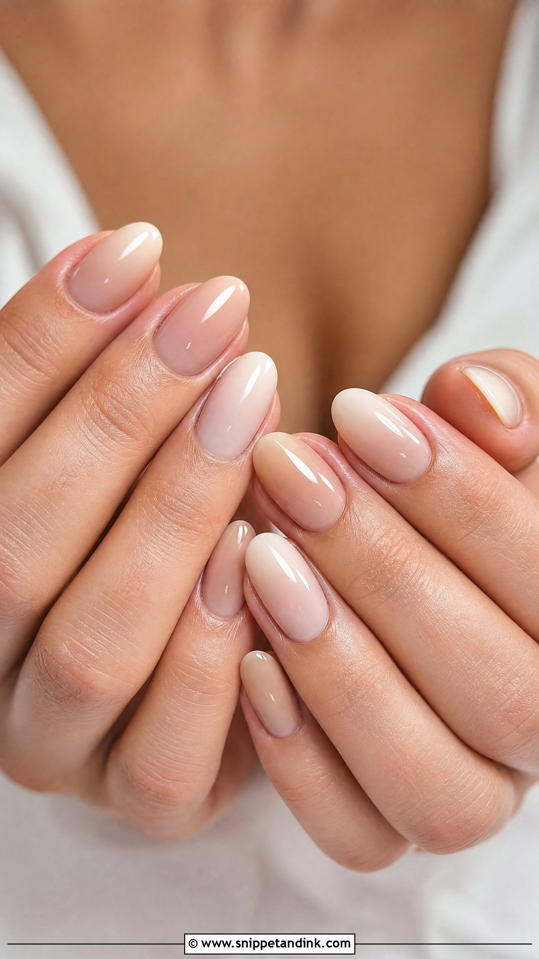 Nude Ombre Wedding Nails - Snippet and Ink - 20 Ombre Wedding Nails for Bride