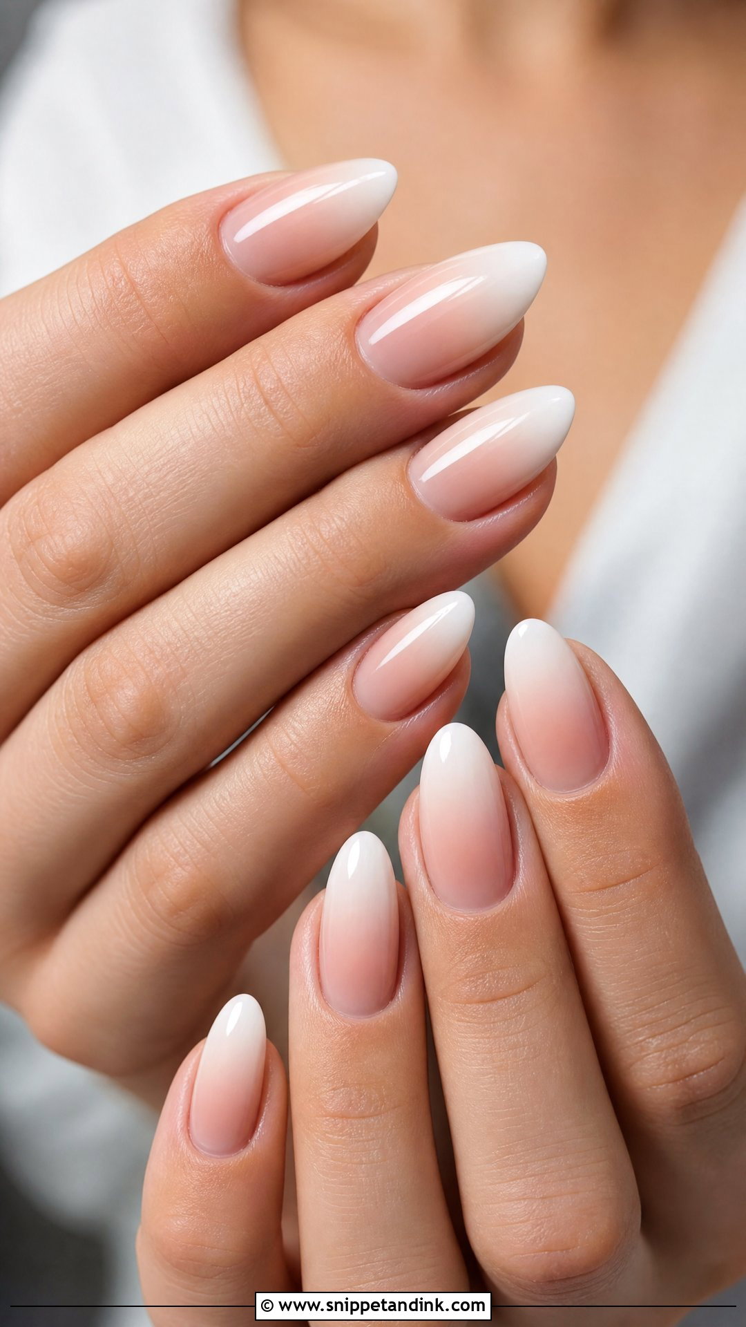 Nude Ombre Wedding Nails - Snippet and Ink - 20 Pretty Nails for Wedding