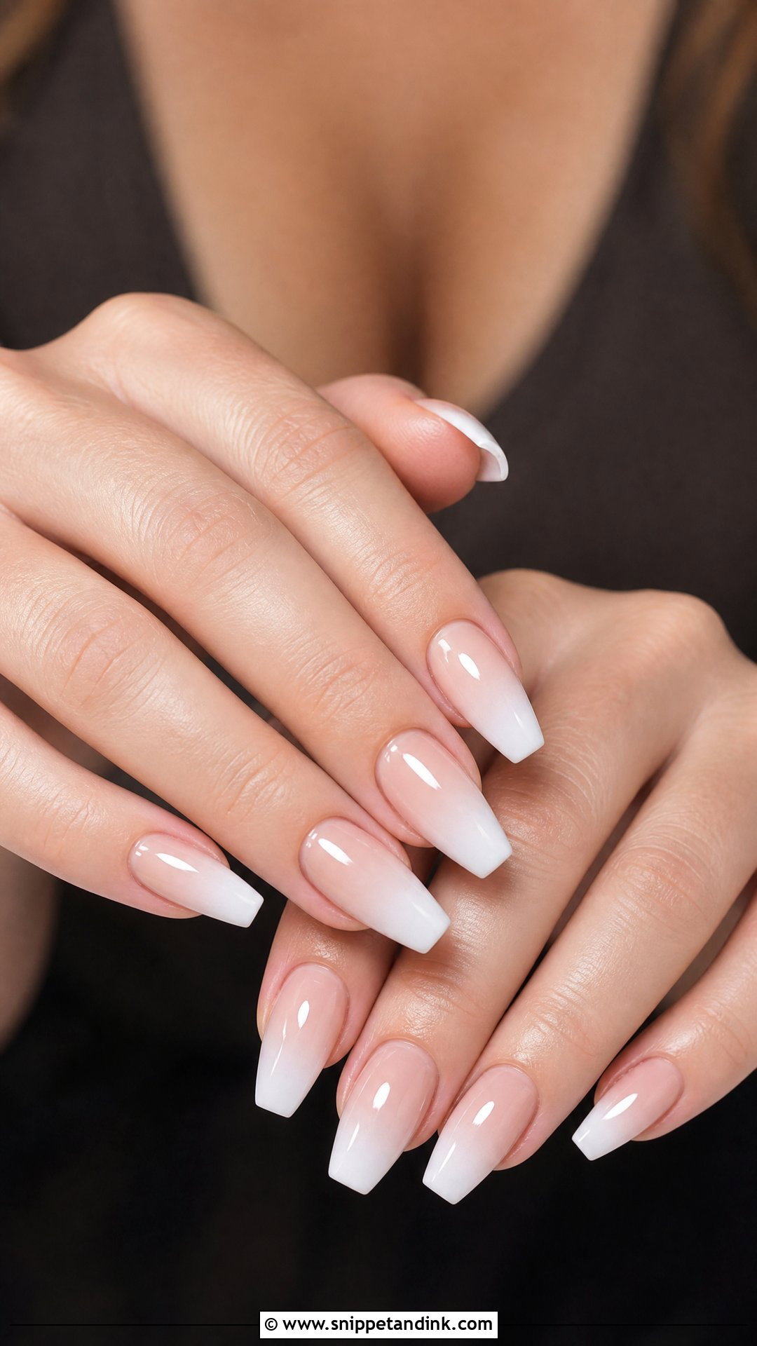 Nude Ombre Wedding Nails - Snippet and Ink - 25 Nude Wedding Nails