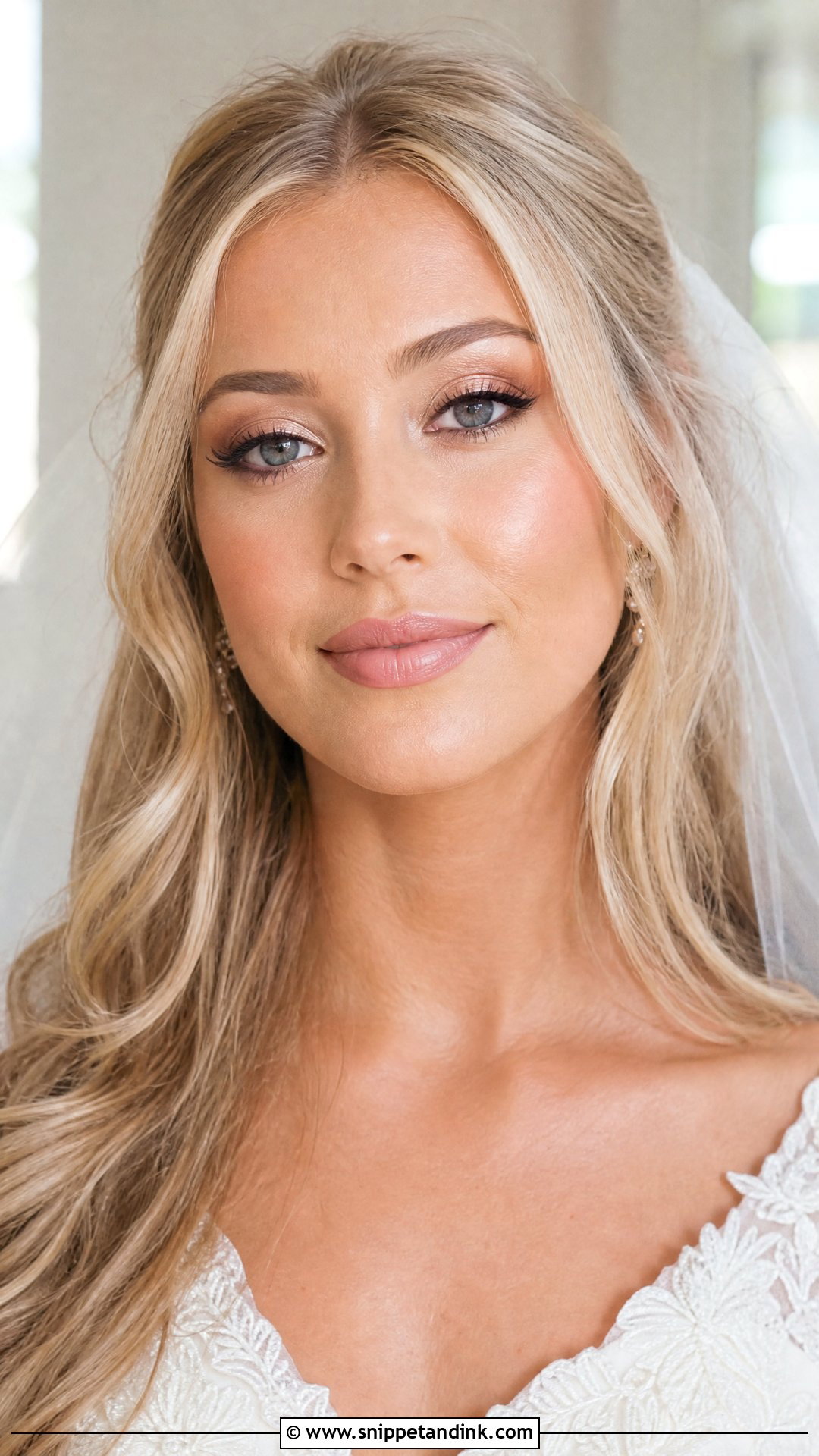 Nude Pink Bridal Lip Color - Snippet and Ink - 20 Bridal Lip Color Ideas