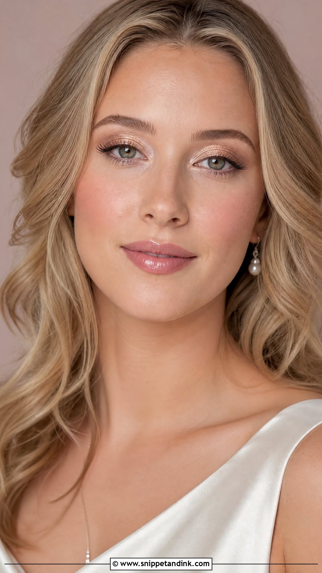 Nude Pink Wedding Lip Combo - Snippet and Ink - 20 Wedding Lip Combo Ideas