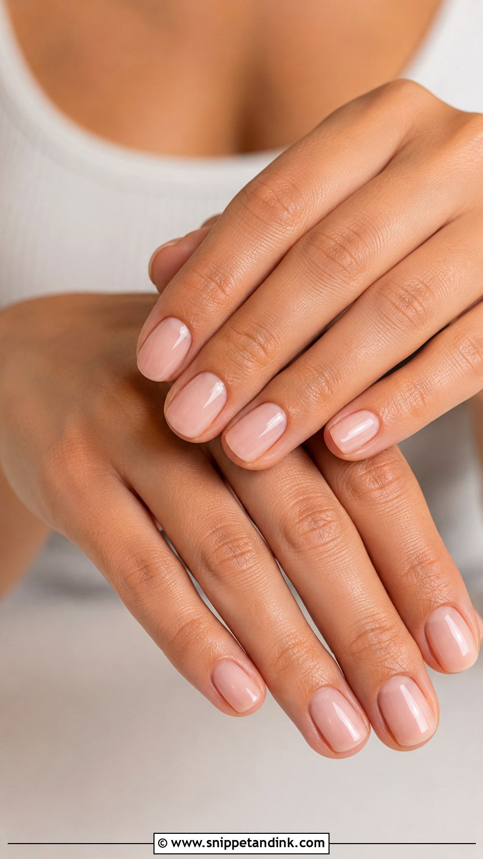 Nude Pink Wedding Nails - Snippet and Ink - 30 Wedding Nail Art Design for Bride Ideas