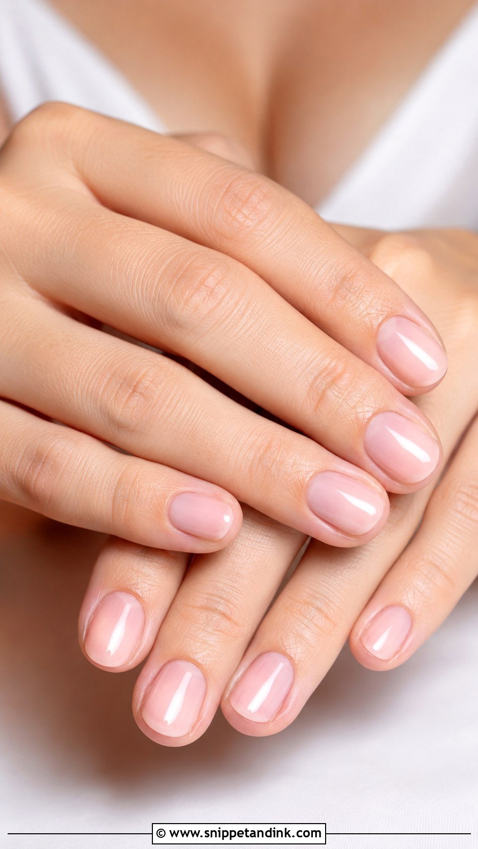 Nude Pink Wedding Nails - Snippet and Ink - 20 Wedding Nail Ideas 2025