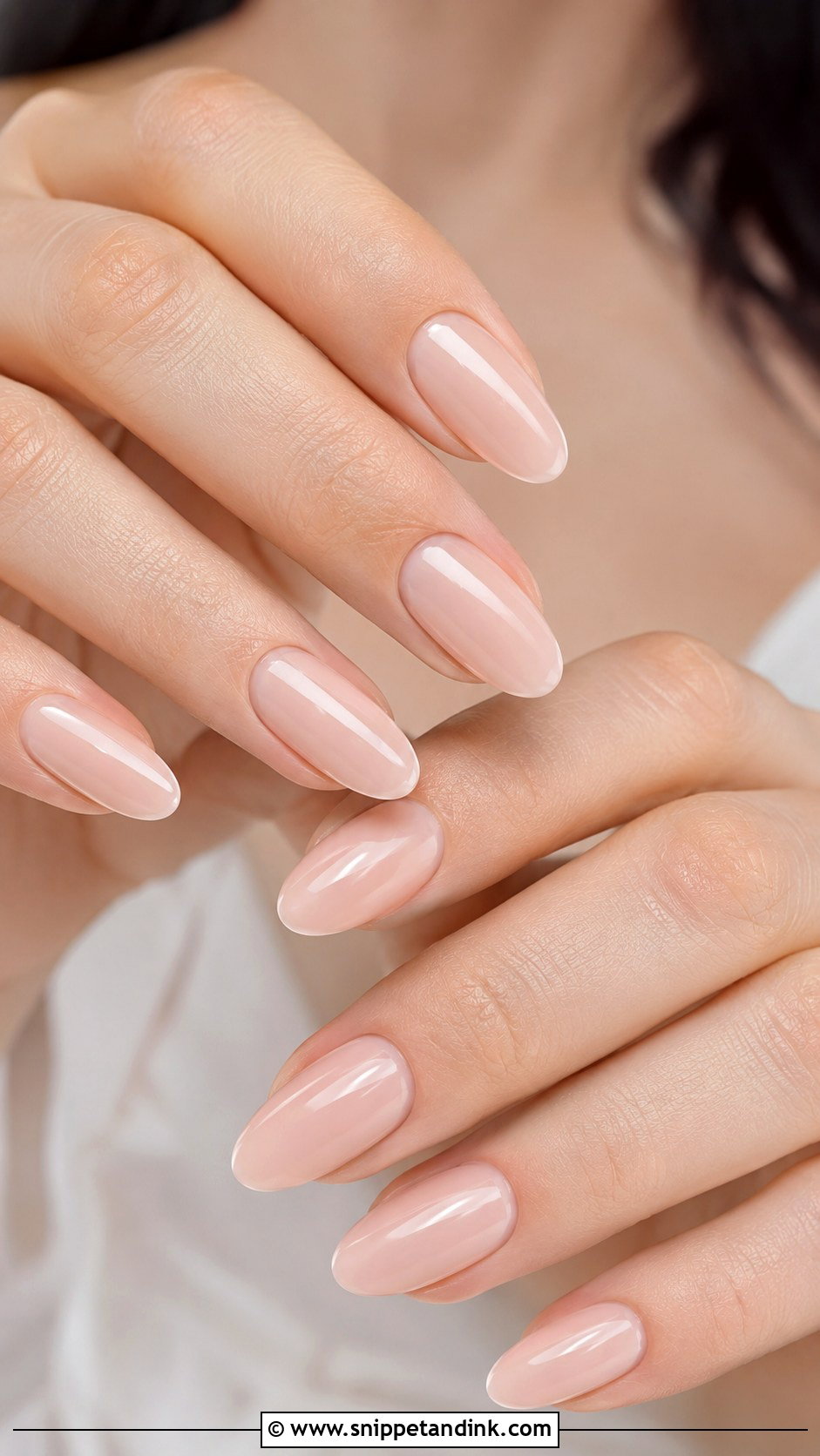 Nude Pink Wedding Nails - Snippet and Ink - 20 Easy Wedding Nails