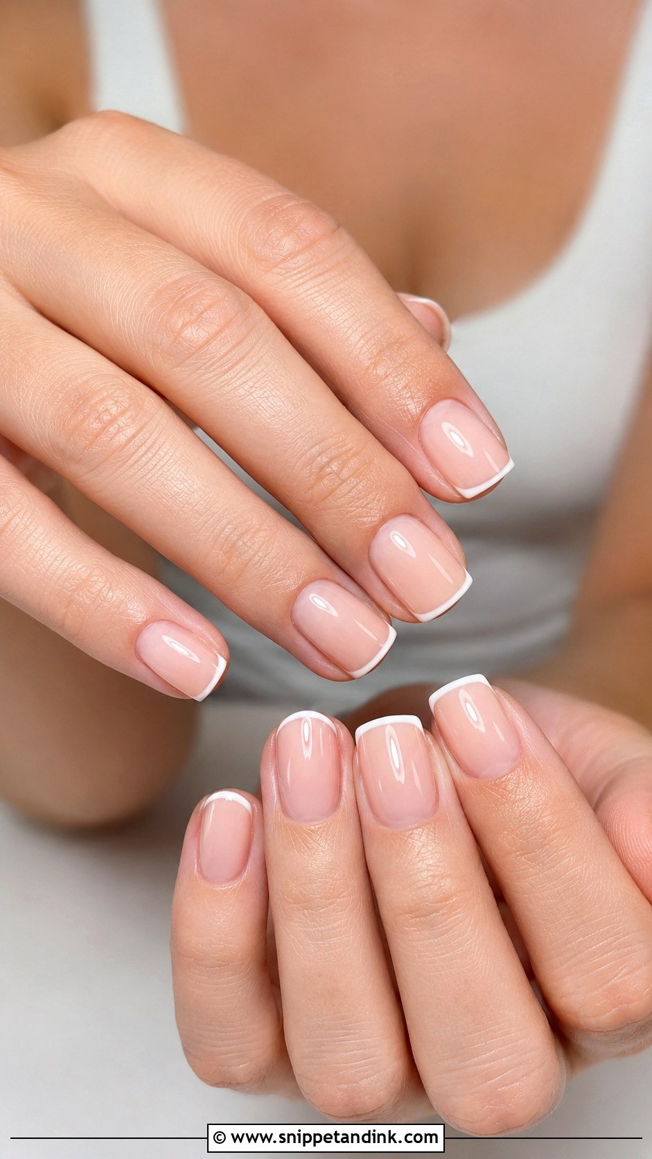 Nude Square Wedding Nails - Snippet and Ink - 20 Nude Wedding Nails for Bride