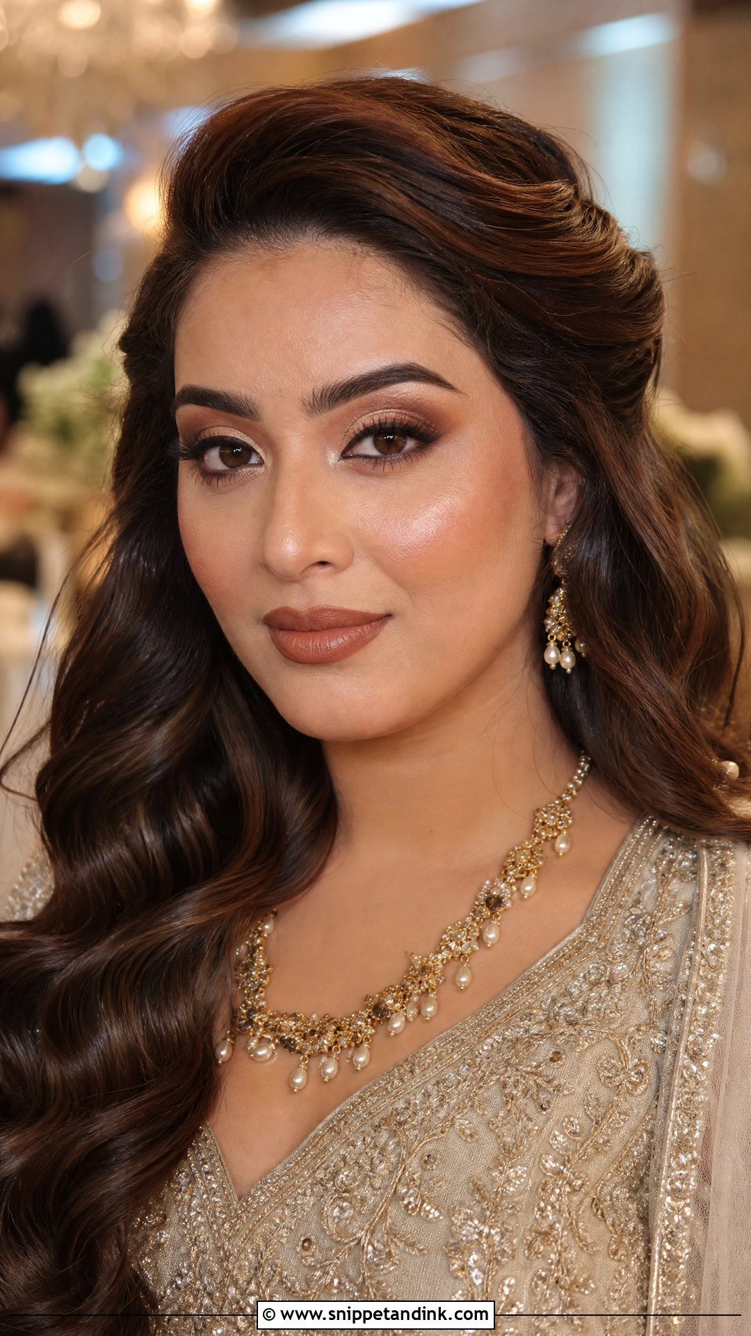 Nude Walima Makeup - Snippet and Ink - 30 Walima Makeup Ideas