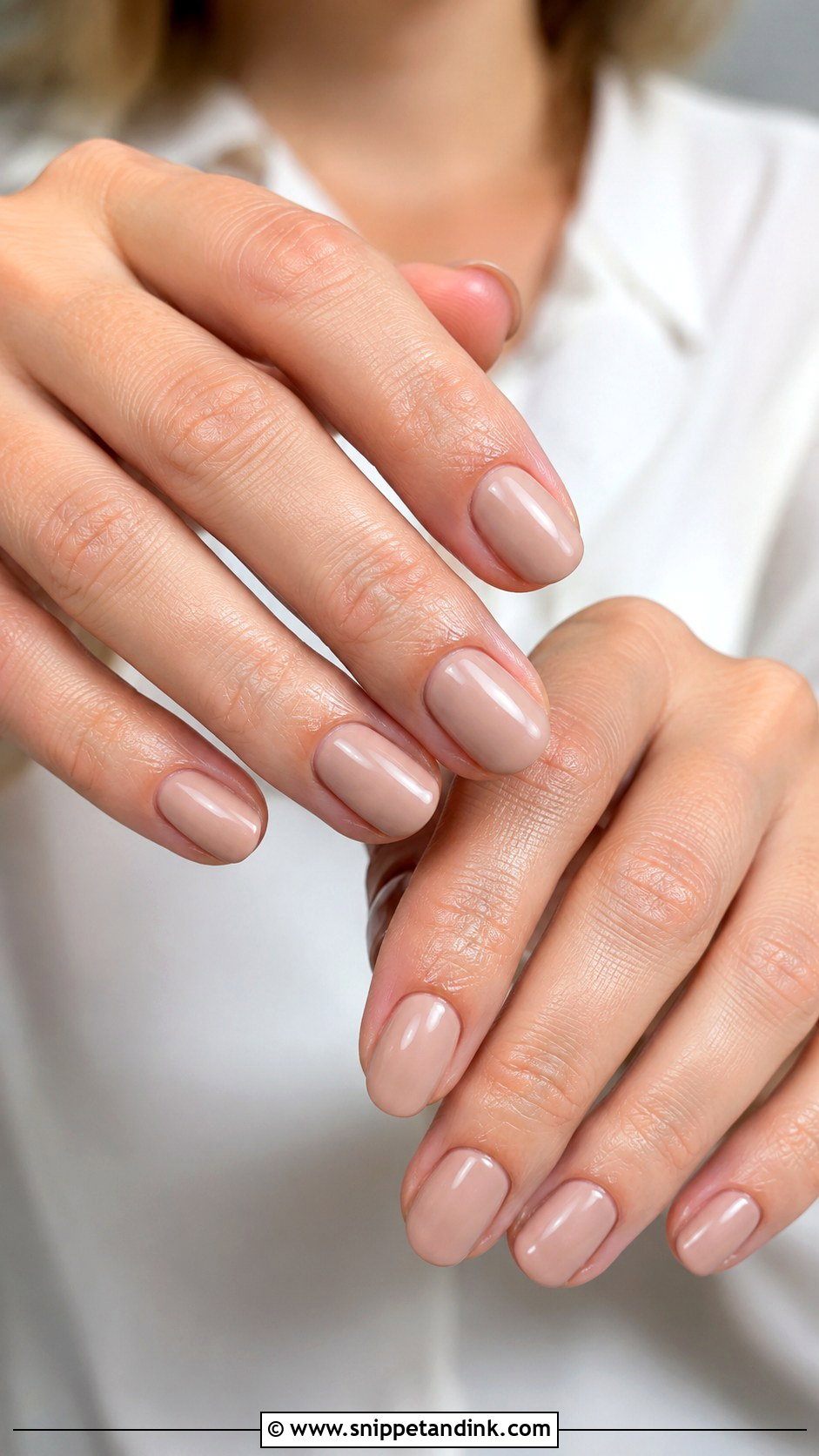 Nude Wedding Guest Nails - Snippet and Ink - 20 Simple Nails for Wedding Guest