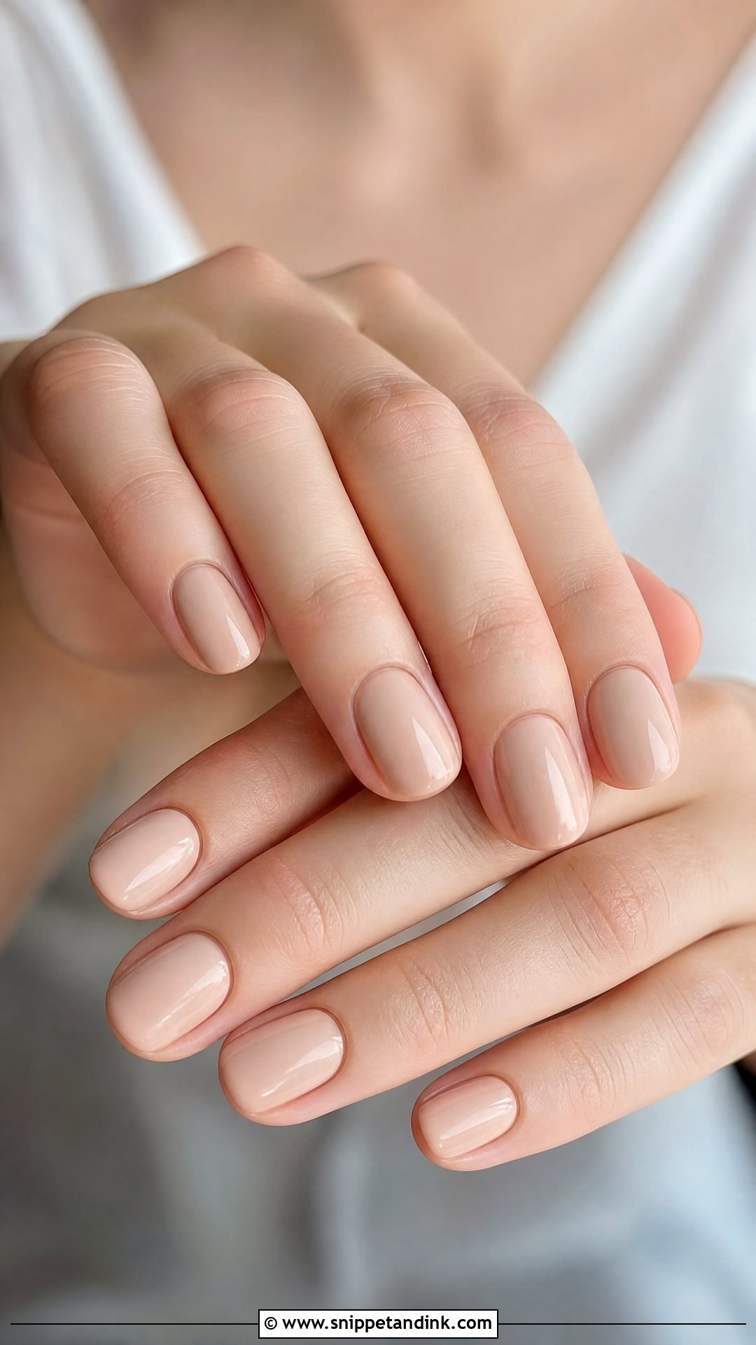 Nude Wedding Guest Nails - Snippet and Ink - 25 Simple Wedding Guest Nails