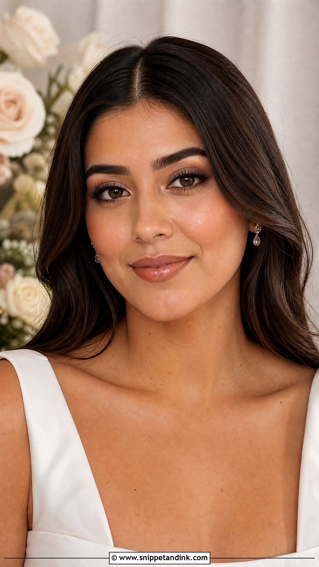 Nude Wedding Makeup For Bride - Snippet and Ink - 25 Wedding Makeup for Bride Ideas