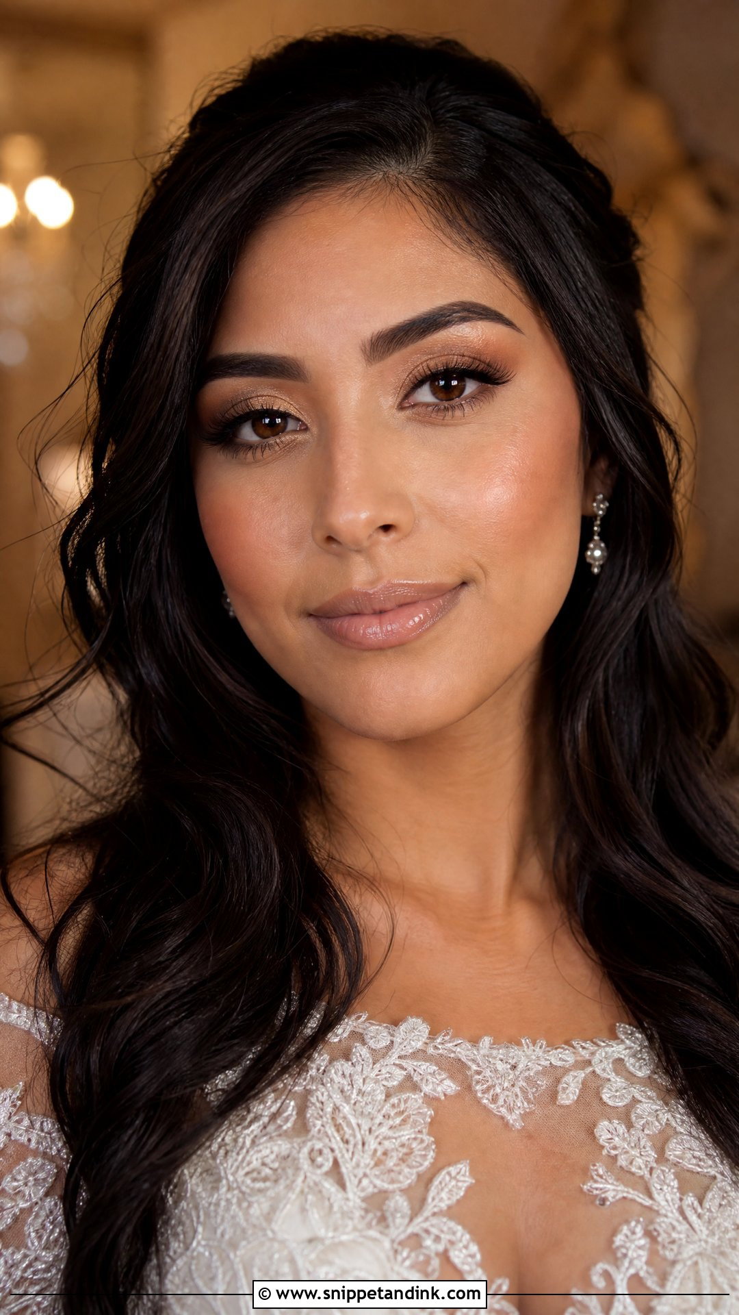 Nude Wedding Makeup For Brown Eyes - Snippet and Ink - 25 Soft Wedding Makeup for Brown Eyes