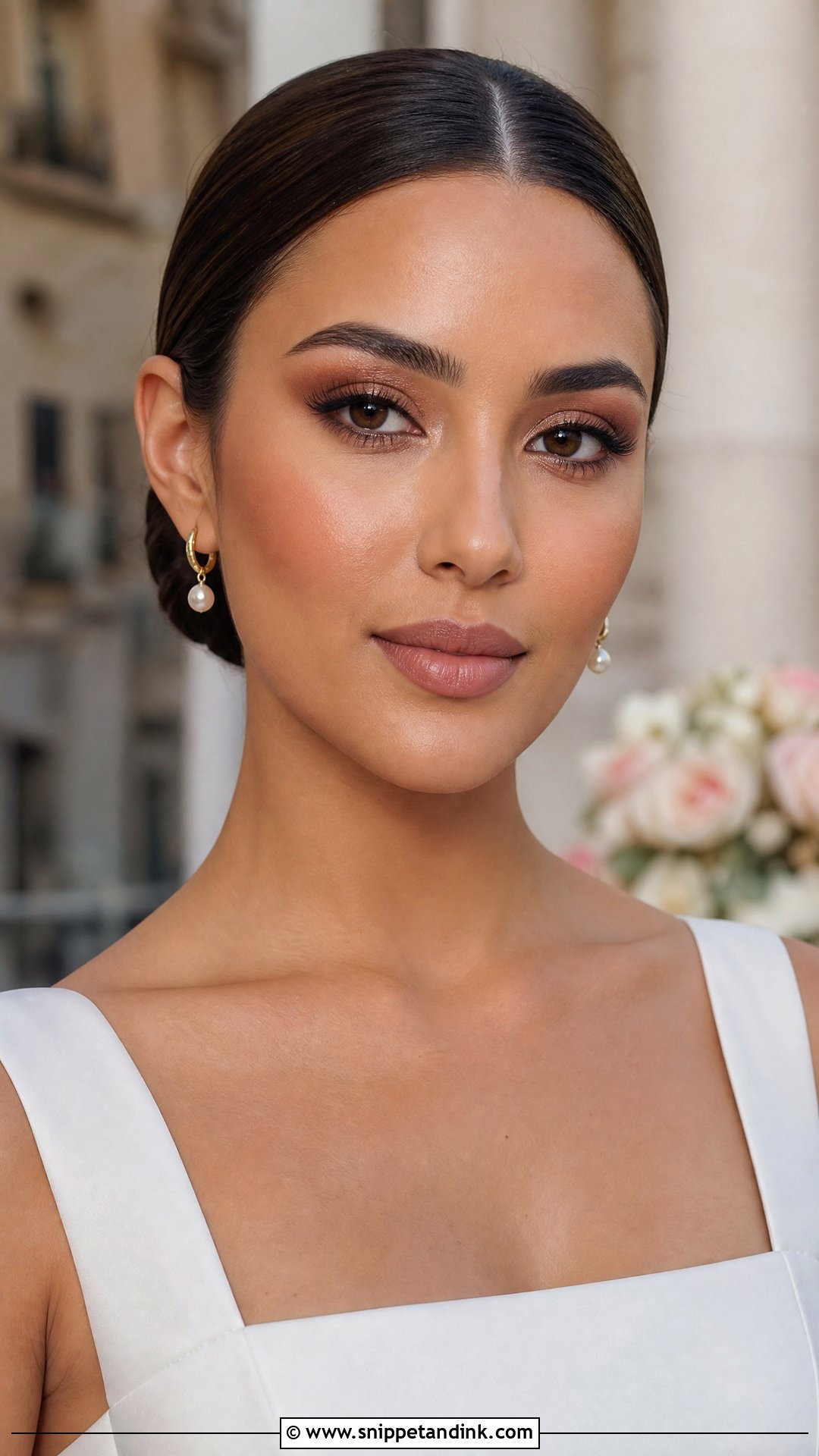 Nude Wedding Makeup Look - Snippet and Ink - 25 Wedding Makeup Look Ideas