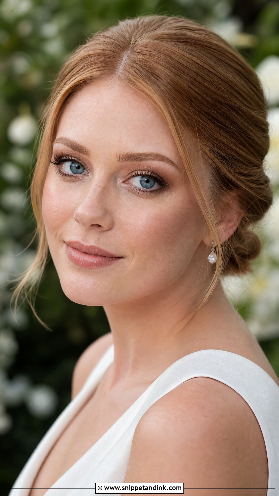 Nude Wedding Makeup for Blue Eyes and Red Hair - Snippet and Ink - 20 Wedding Makeup for Blue Eyes and Red Hair