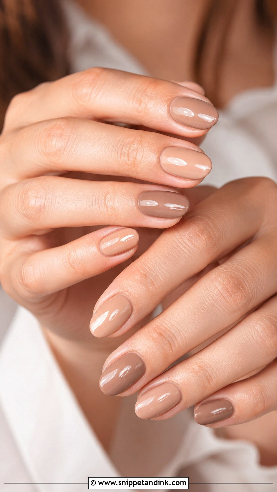 Nude Wedding Nails - Snippet and Ink - 20 Wedding Inspired Nails