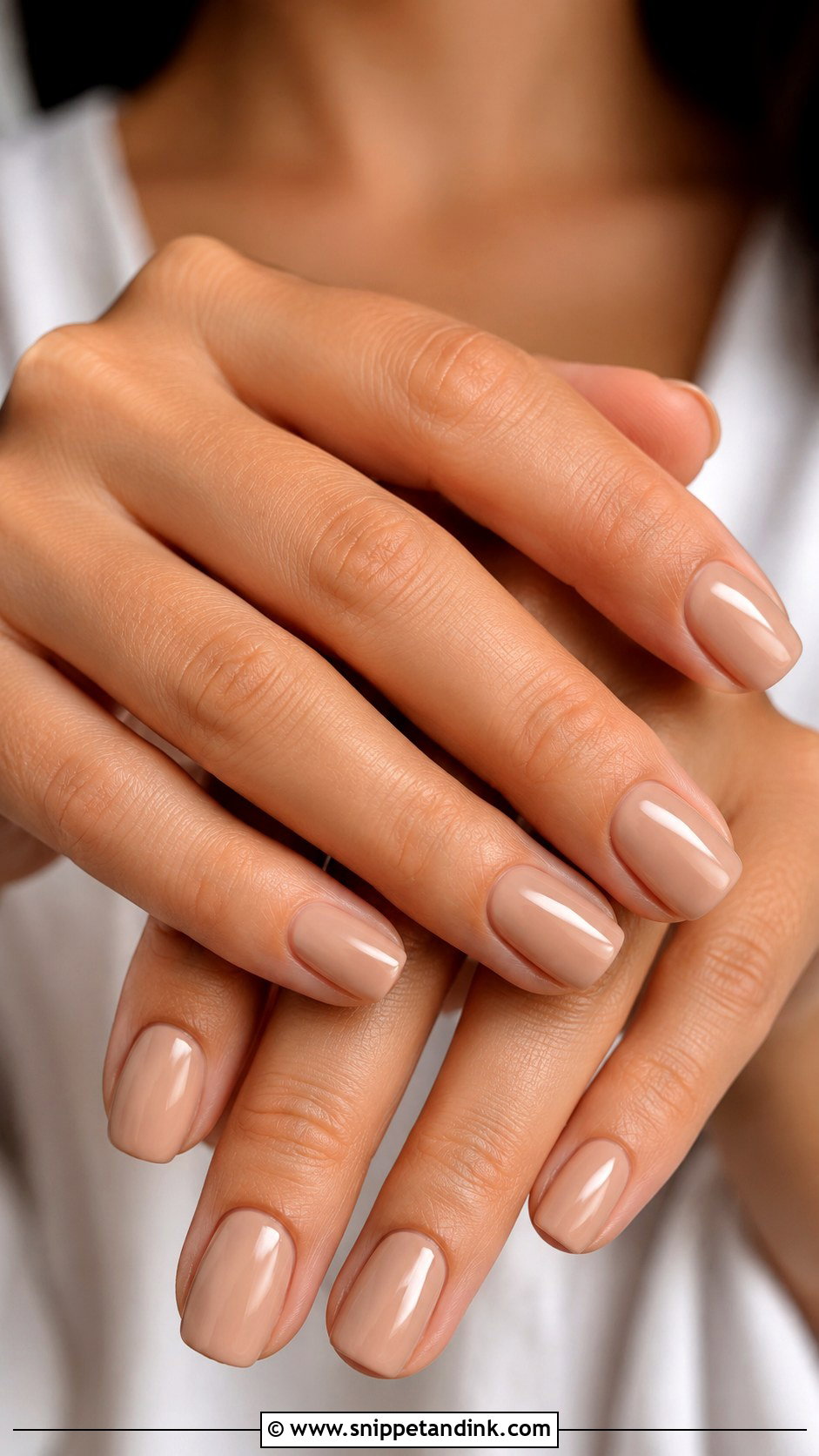 Nude Wedding Nails - Snippet and Ink - 20 Wedding Nails Design the Bride