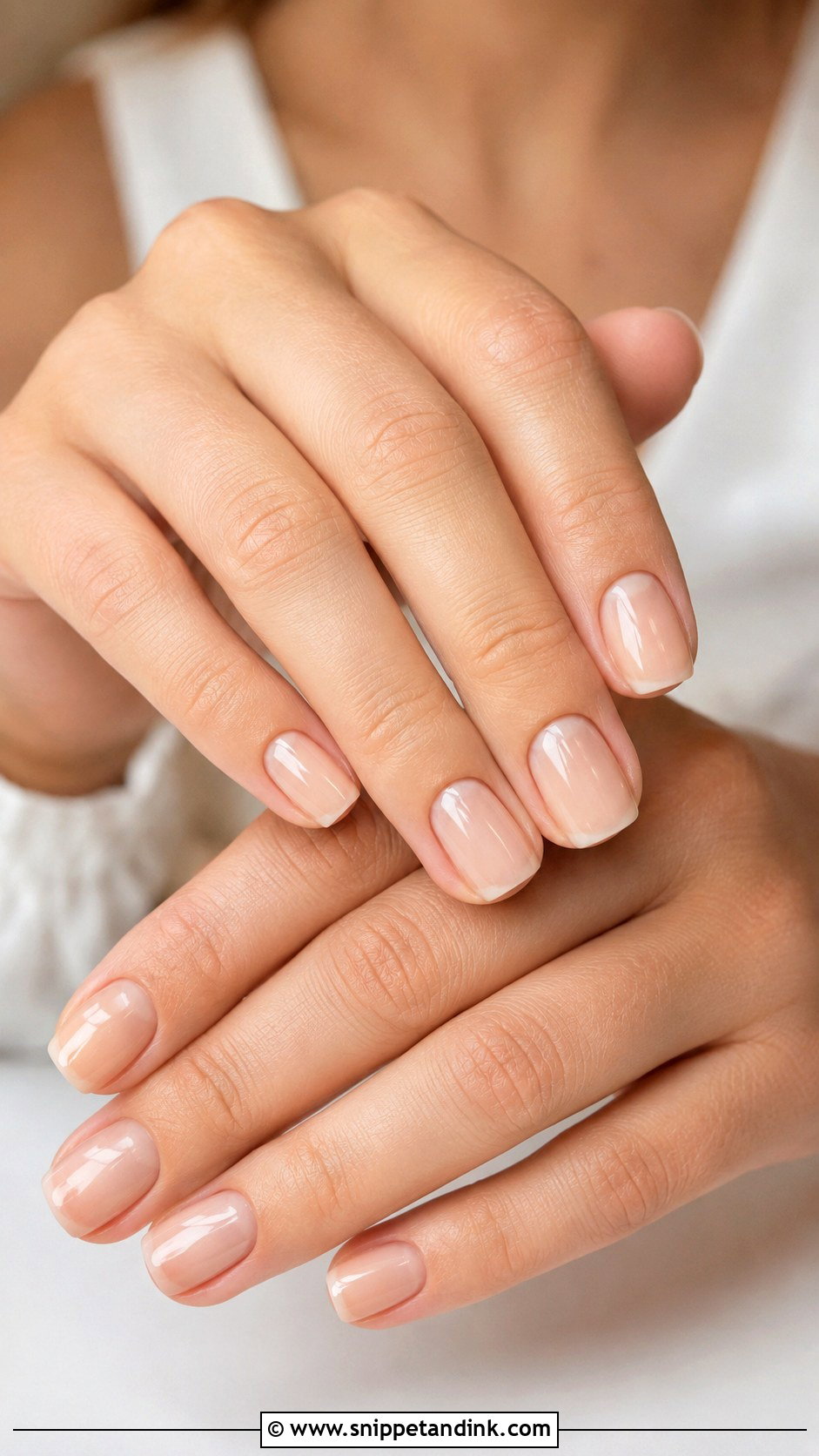 Nude Wedding Nails - Snippet and Ink - 20 Modern Wedding Nails