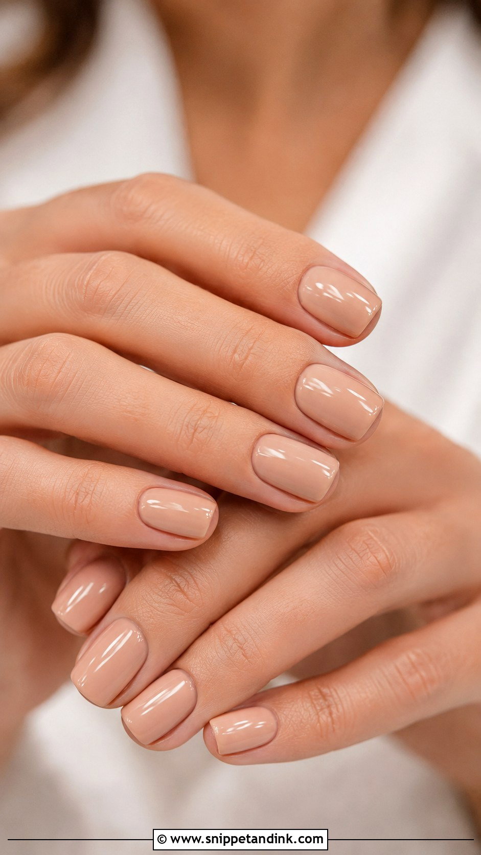 Nude Wedding Nails - Snippet and Ink - 30 Best Wedding Nails Brides