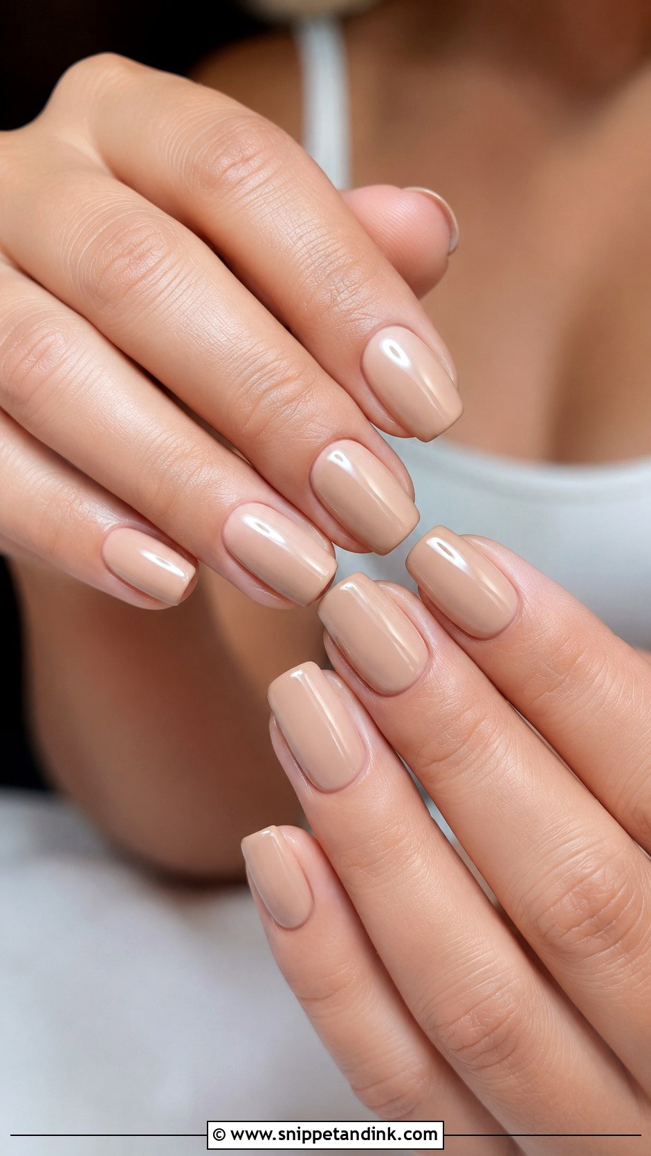 Nude Wedding Nails - Snippet and Ink - 30 Simple Wedding Nails for Bride