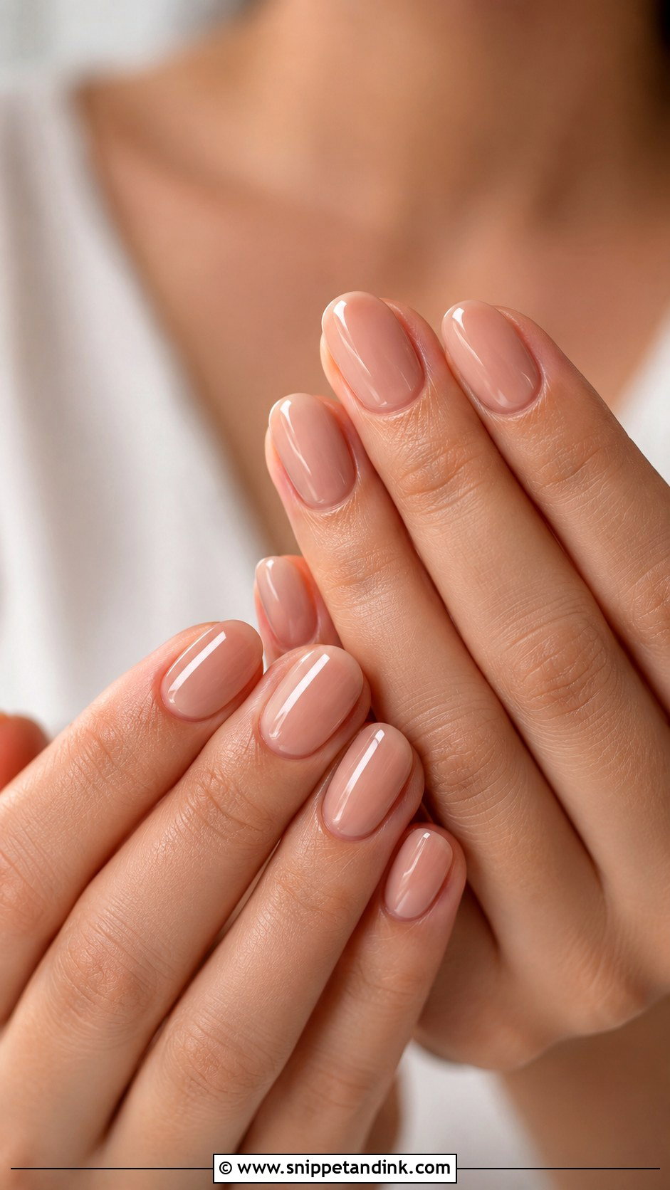 Nude Wedding Nails - Snippet and Ink - 30 Wedding Nails Ideas