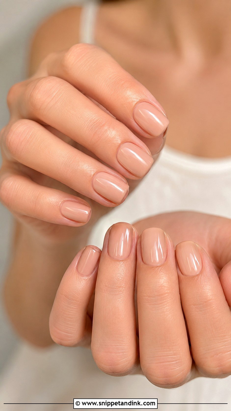 Nude Wedding Nails - Snippet and Ink - 20 Nail Ideas for a Wedding