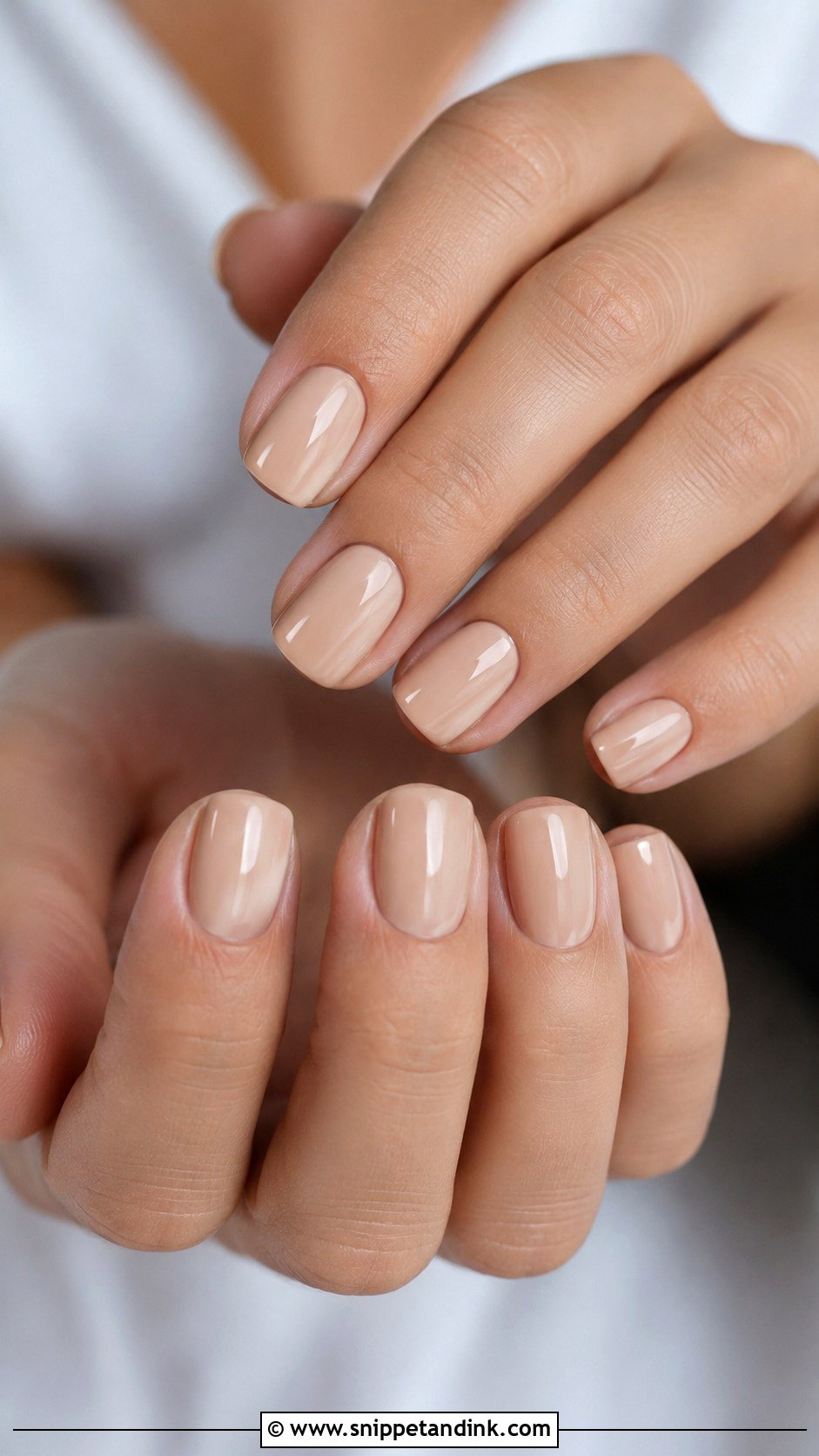 Nude Wedding Nails - Snippet and Ink - 20 Simple Nails for Wedding
