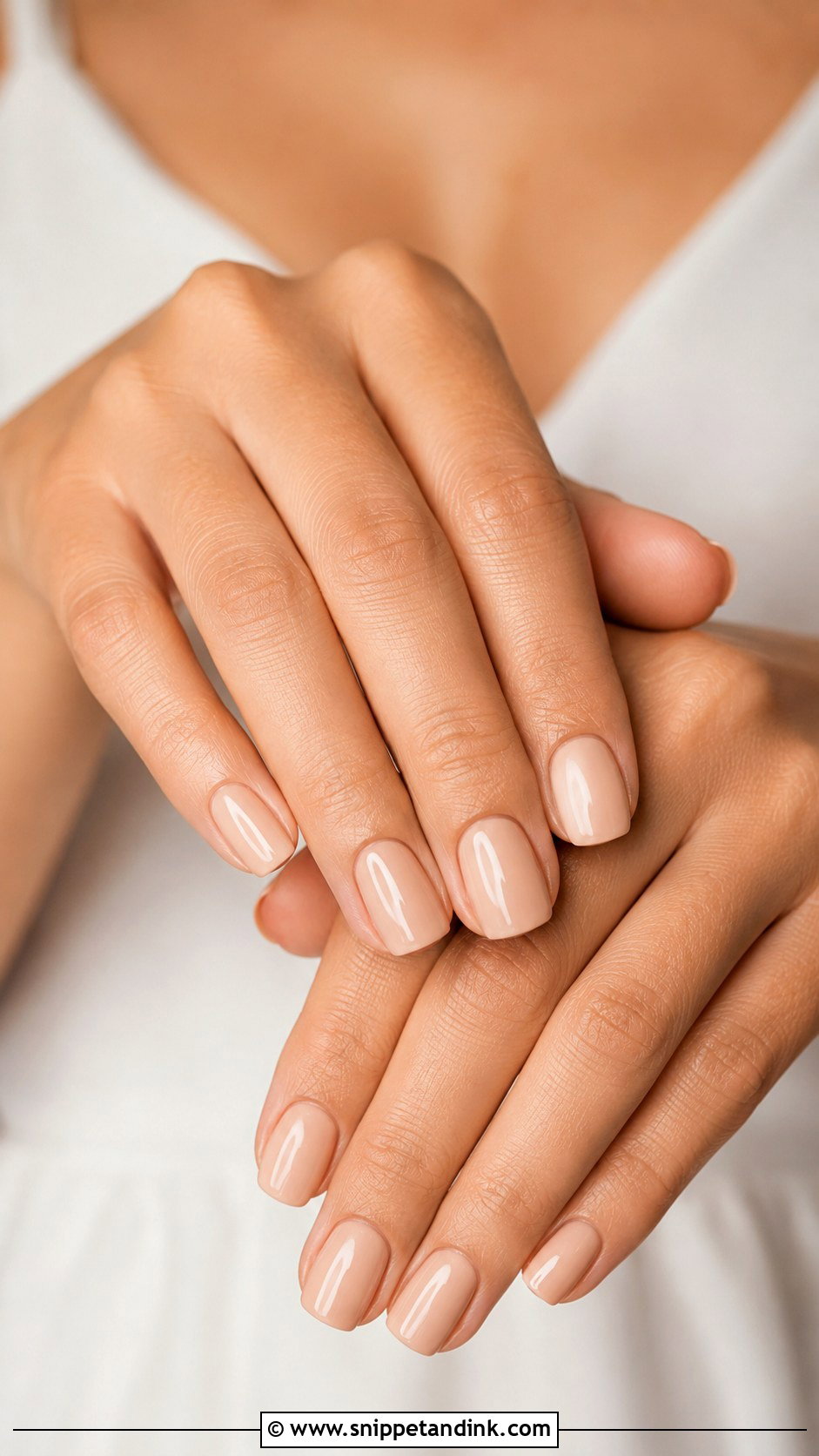 Nude Wedding Nails - Snippet and Ink - 20 Elegant Nails for Wedding