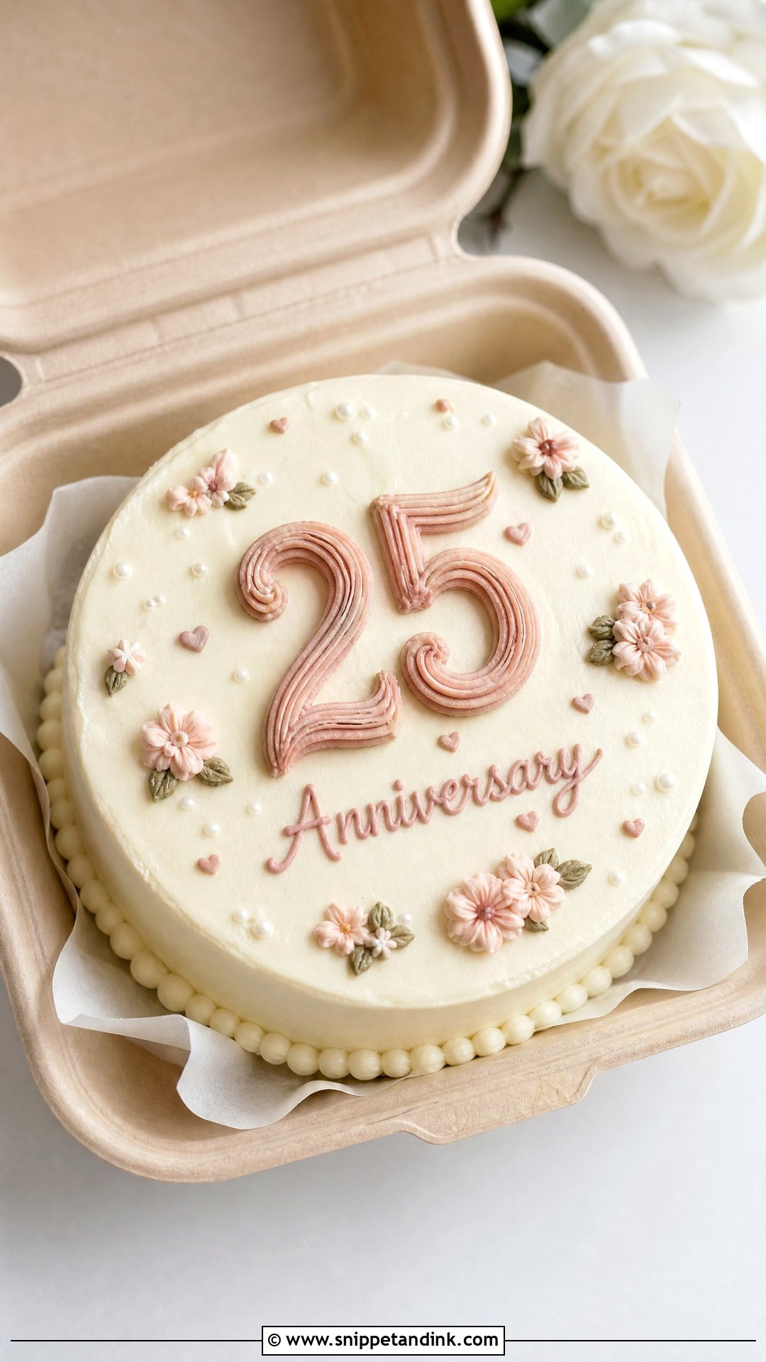 Number Anniversary Bento Cake - Snippet and Ink - 20 Wedding Anniversary Bento Cake Ideas