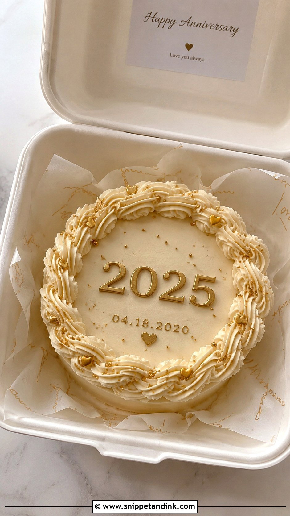 Number Anniversary Bento Cake - Snippet and Ink - 20 Anniversary Bento Cake Ideas
