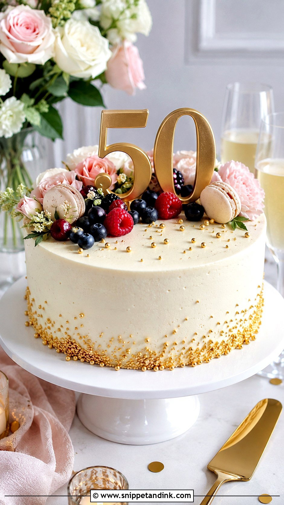 Number Anniversary Cake - Snippet and Ink - 20 Anniversary Couple Cake Design Ideas