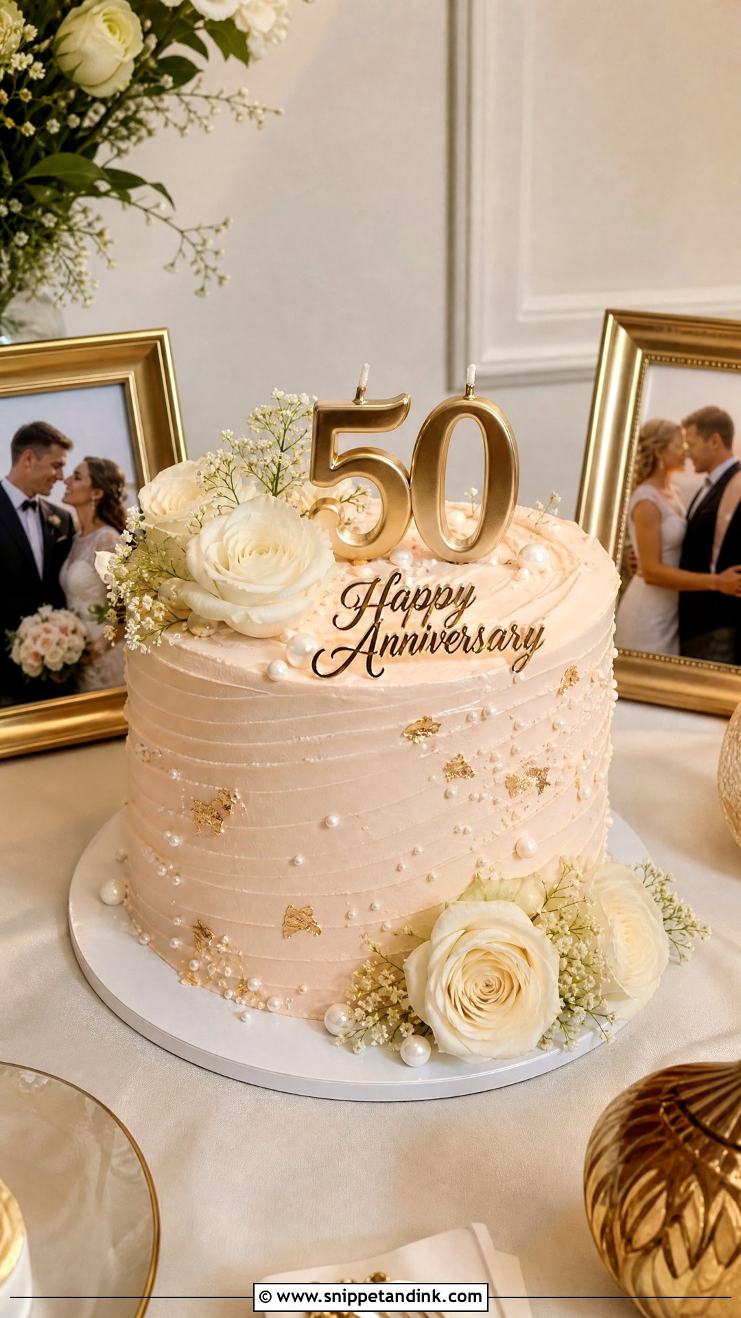 Number Wedding Anniversary Cake - Snippet and Ink - 20 Wedding Anniversary Cake Ideas