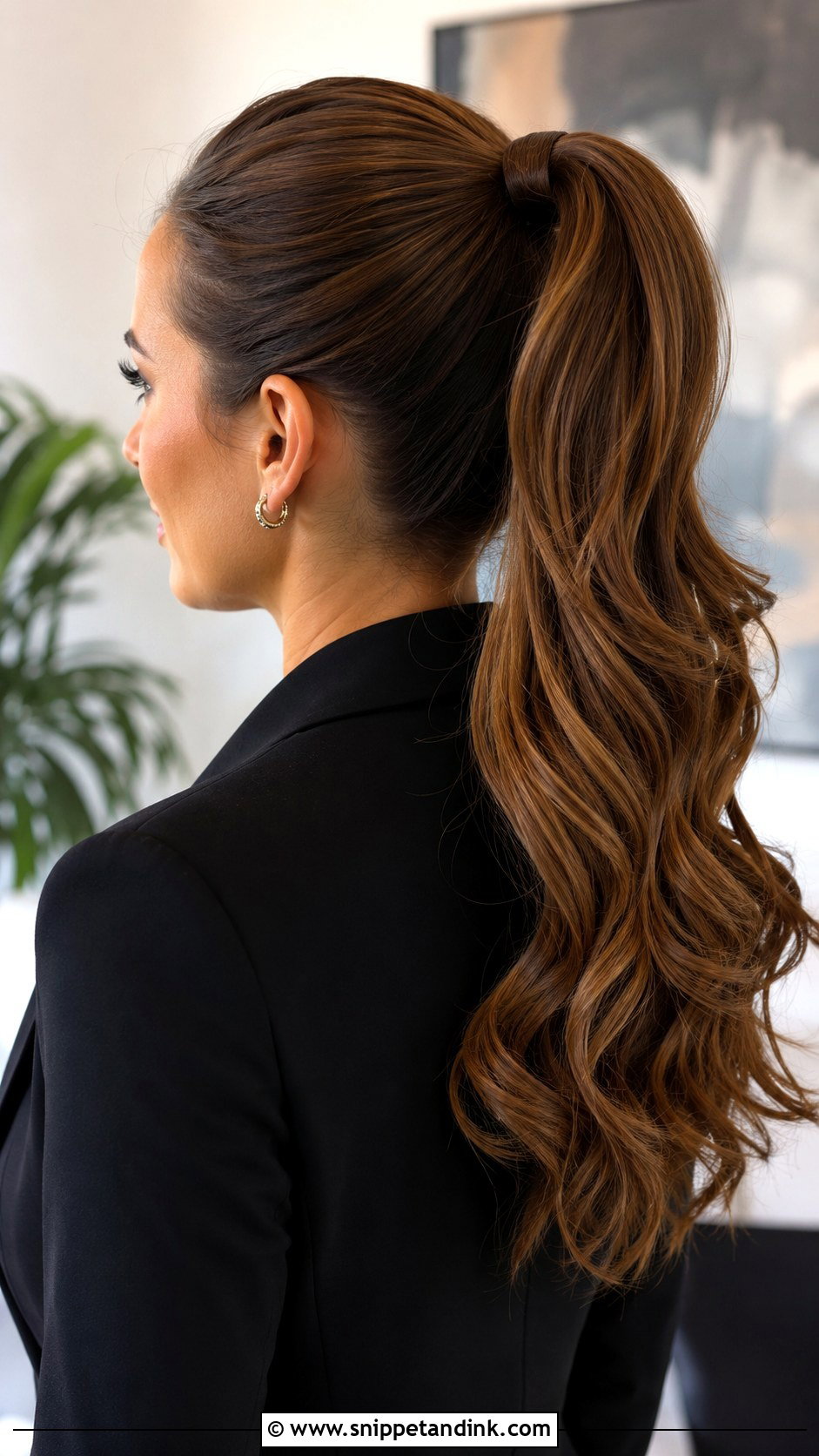Office Party High Ponytail - Snippet and Ink - 15 Office Party Hairstyles