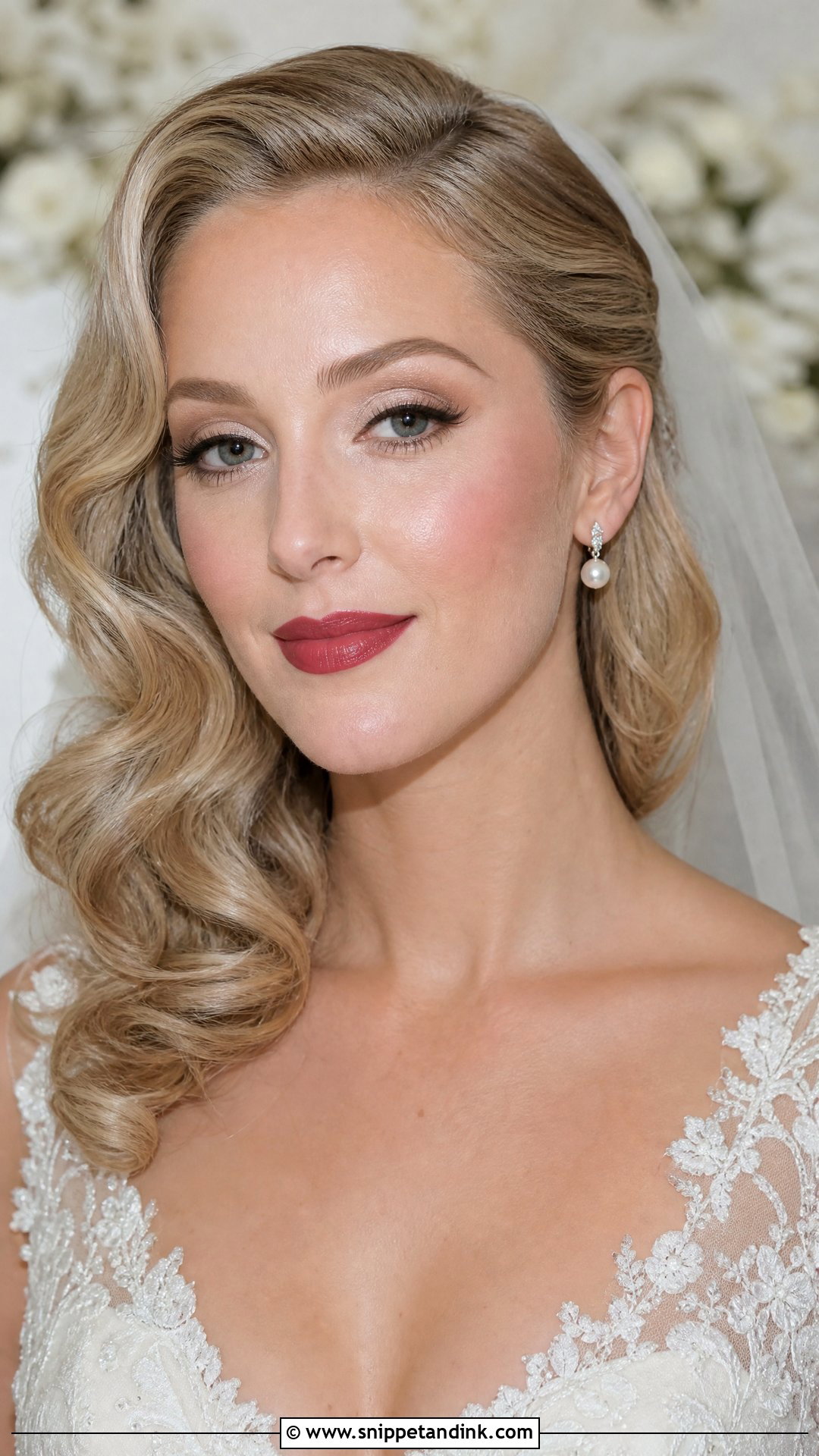 Old Hollywood Bridal Makeup For Fair Skin - Snippet and Ink - 20 Old Hollywood Wedding Makeup Ideas