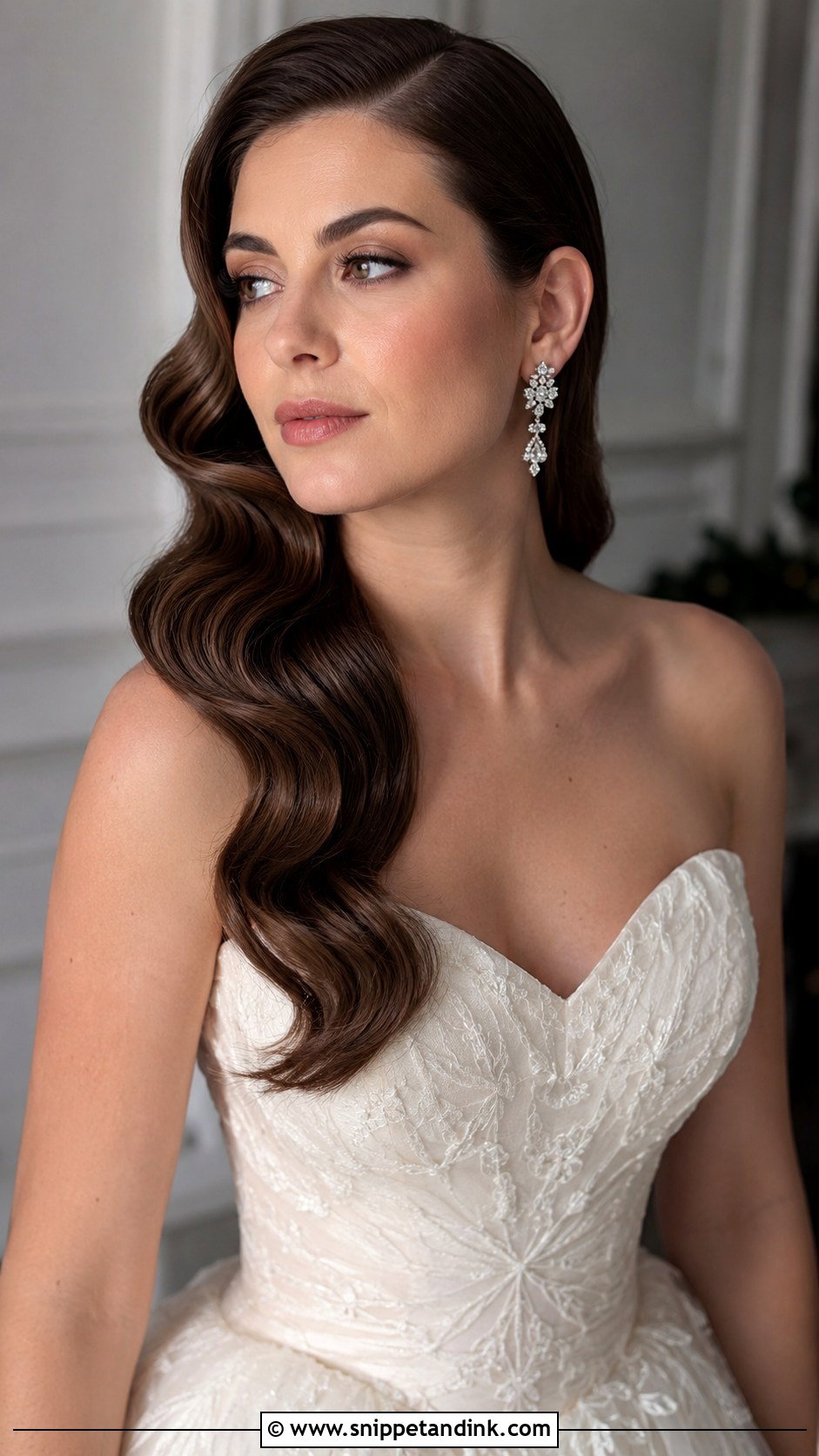 Old Hollywood Glamour Waves - Snippet and Ink - 20 Bridal Hair Waves