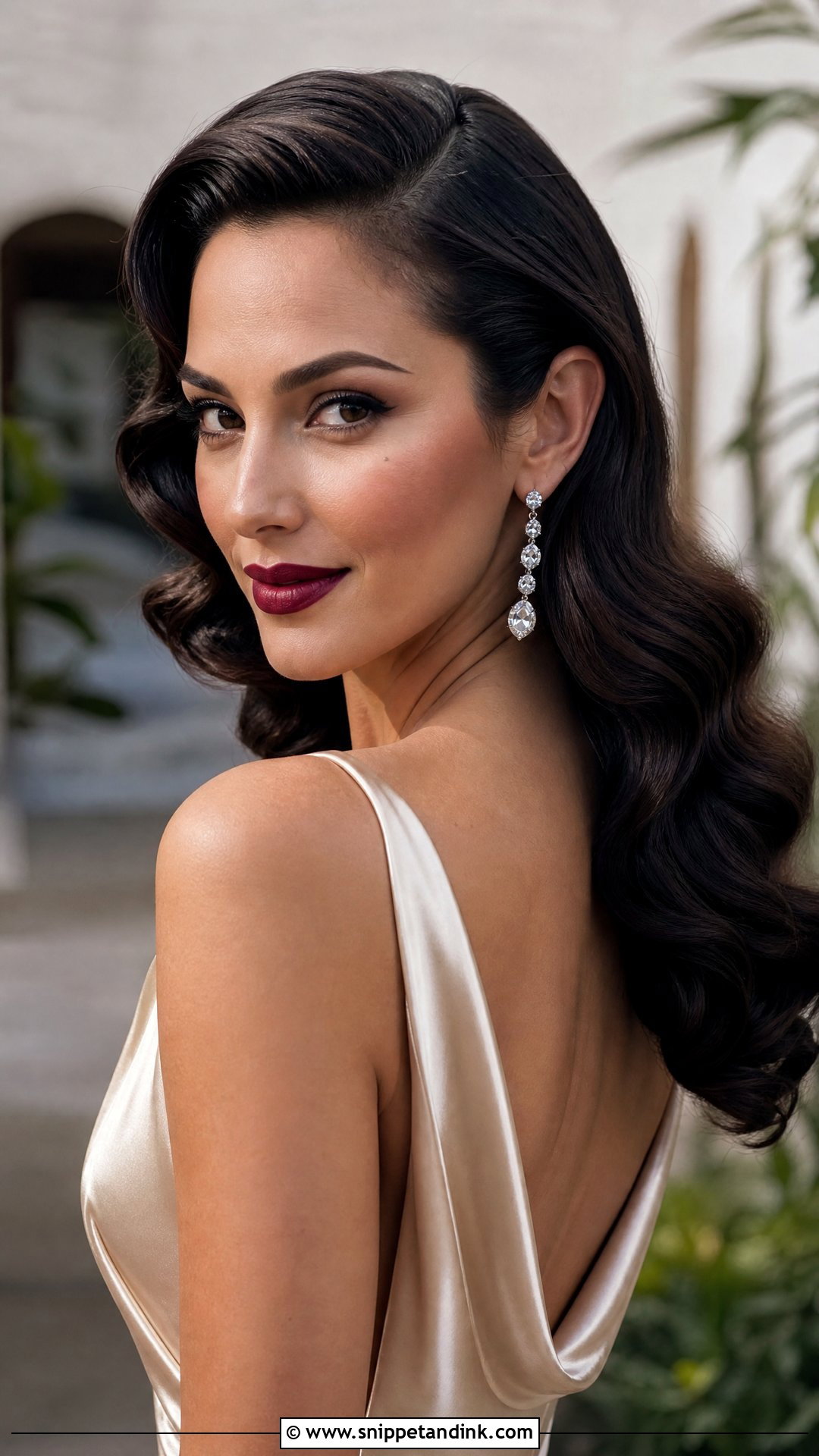 Old Hollywood Glamour Waves - Snippet and Ink - 20 Hairstyles for Join Wedding