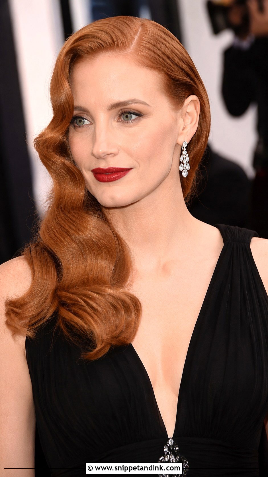 Old Hollywood Waves - Snippet and Ink - 25 Simple Hairstyles for Wedding Guest