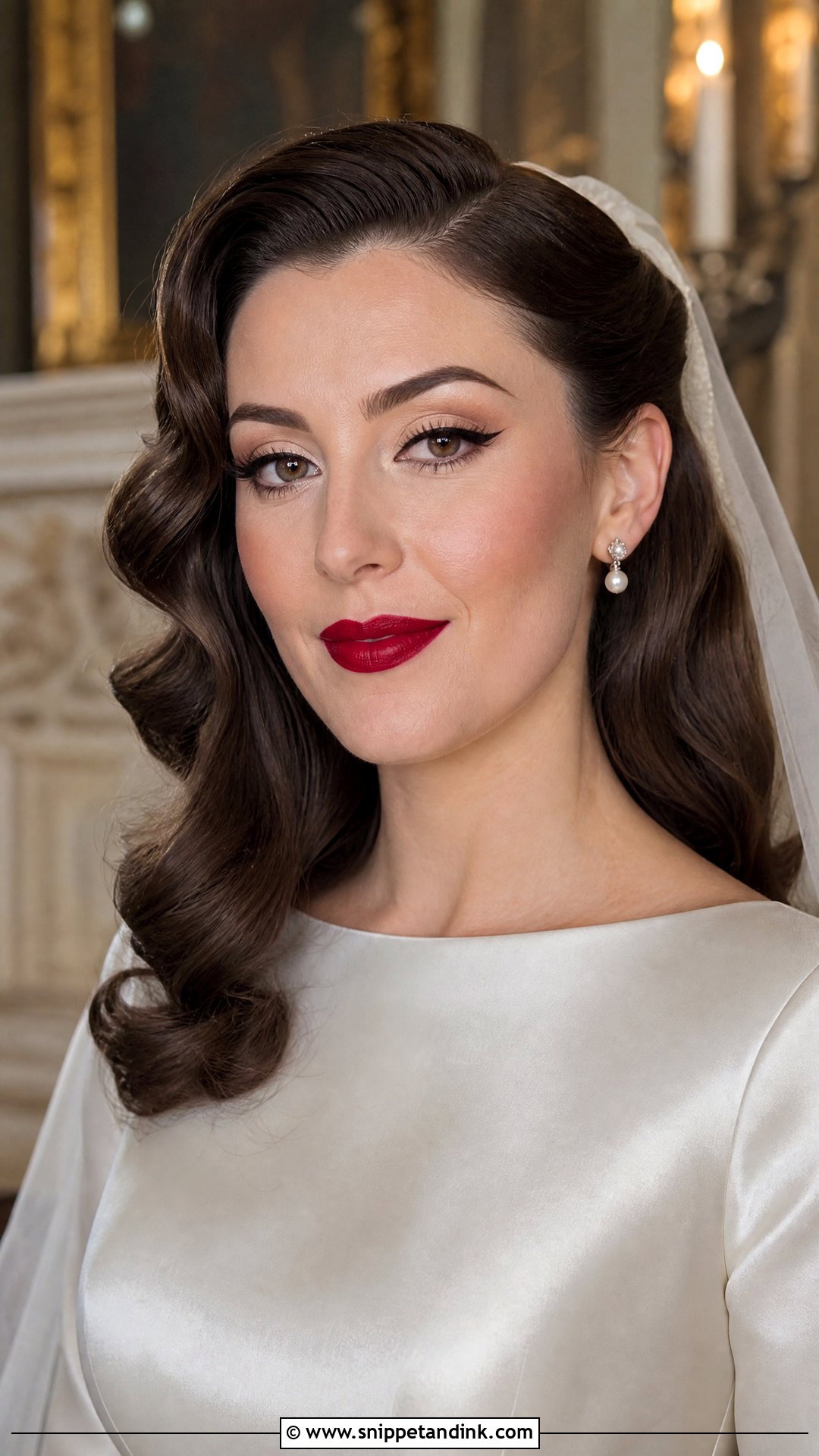 Old Hollywood Wedding Makeup - Snippet and Ink - 20 Sultry Wedding Makeup Ideas